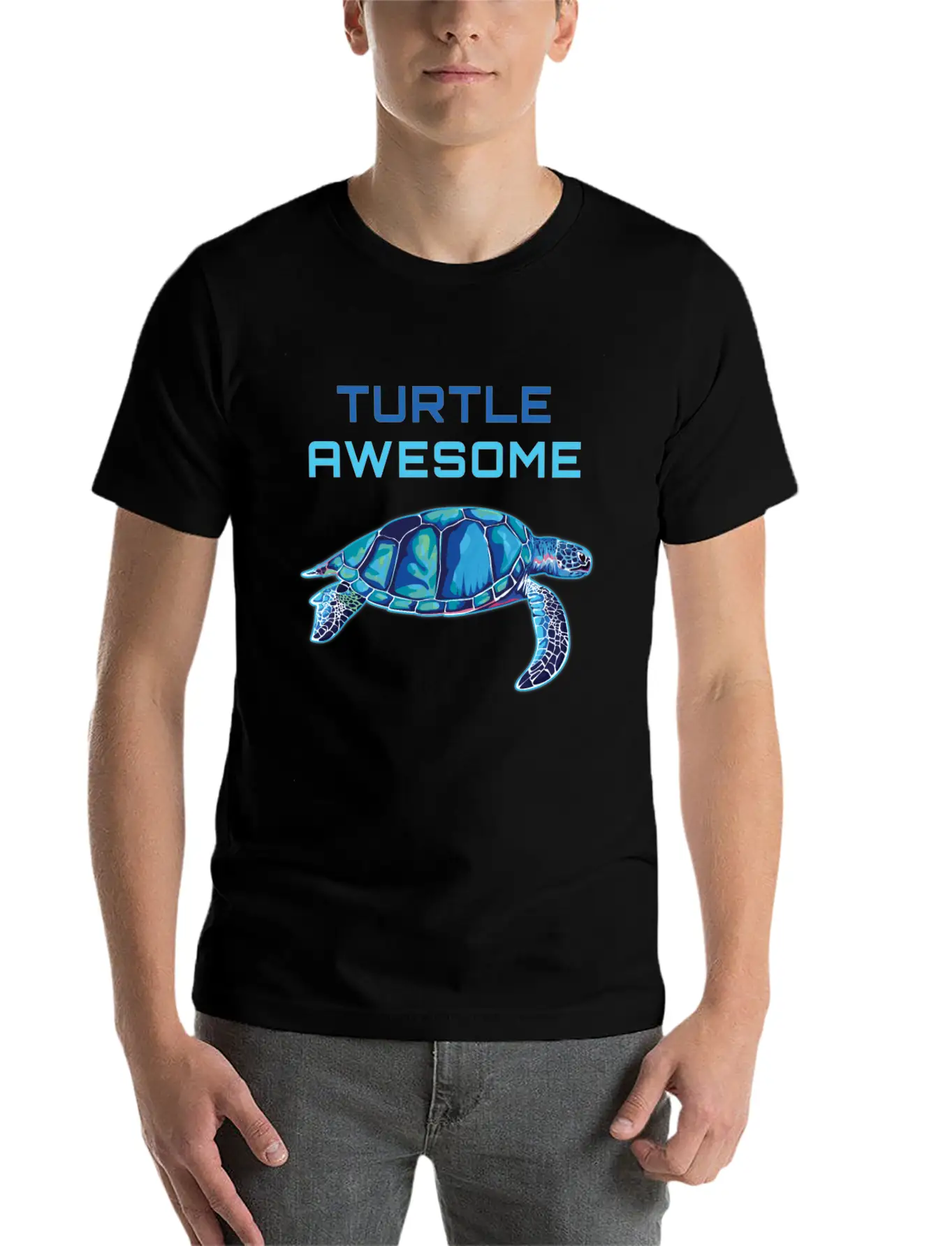 Turtle Relaxed Everyday Tee – Lightweight And Durable Cotton