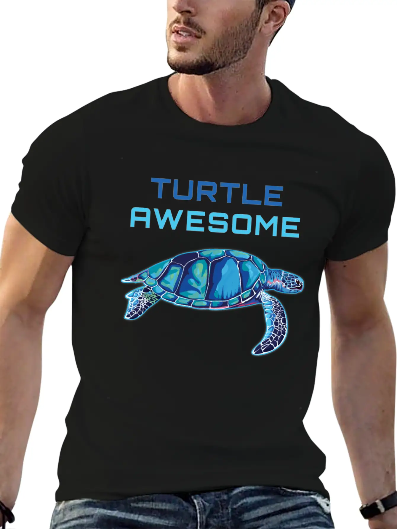 Turtle Relaxed Everyday Tee – Lightweight And Durable Cotton