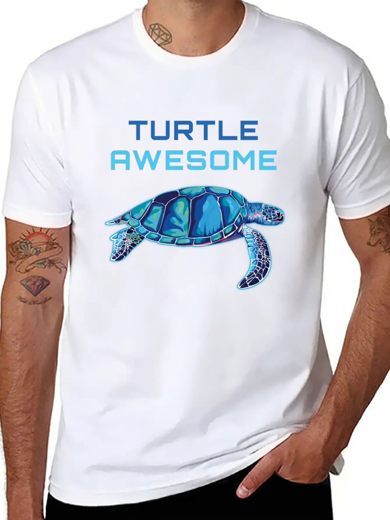 Turtle Relaxed Everyday Tee – Lightweight And Durable Cotton