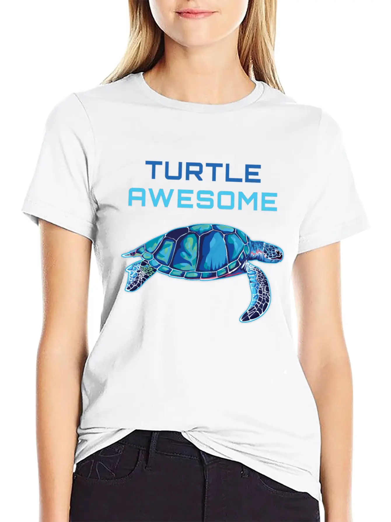 Turtle Relaxed Everyday Tee – Lightweight And Durable Cotton