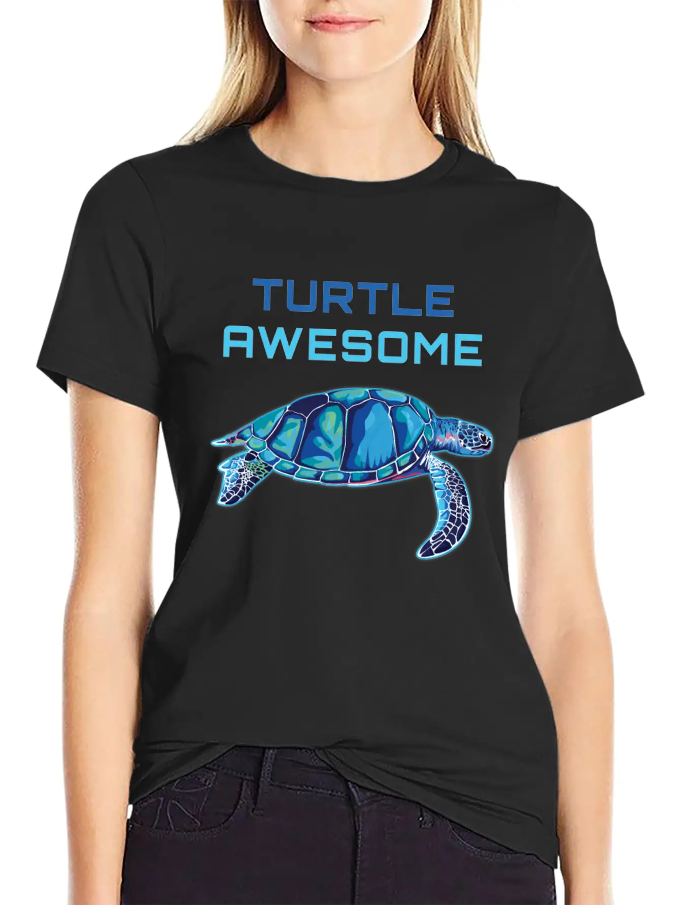 Turtle Relaxed Everyday Tee – Lightweight And Durable Cotton
