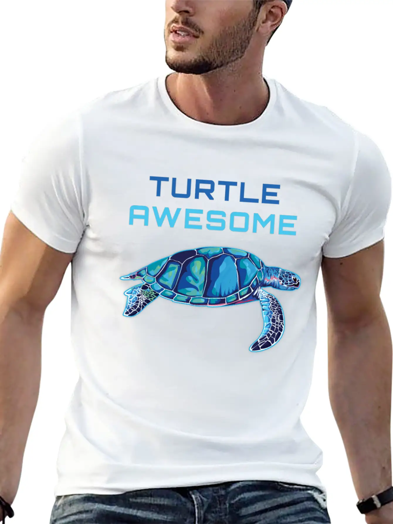 Turtle Relaxed Everyday Tee – Lightweight And Durable Cotton