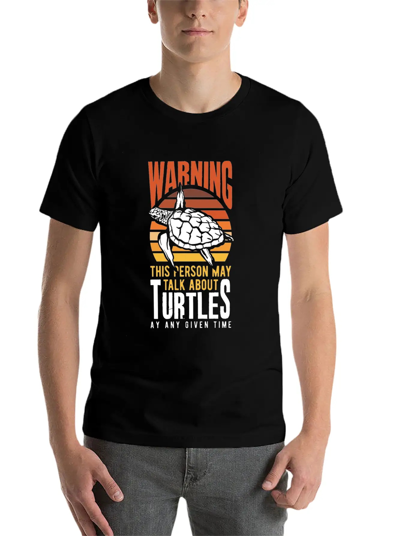 Turtle Sea Turtle Gift Lightweight Cotton T-Shirt – Daily Comfort Graphic Shirt