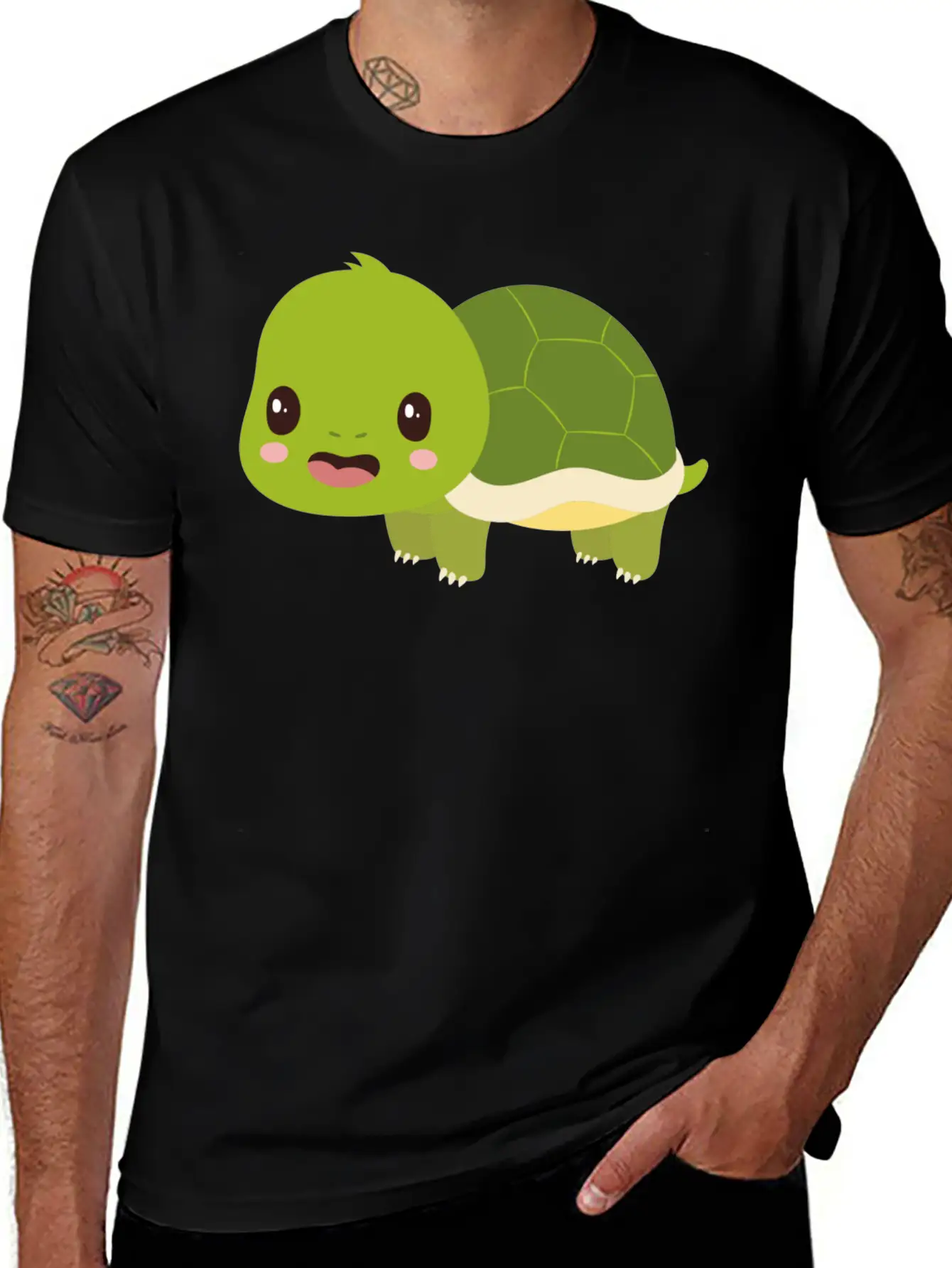 Turtle Unisex Casual T-Shirt – Clean Design For Daily Comfort