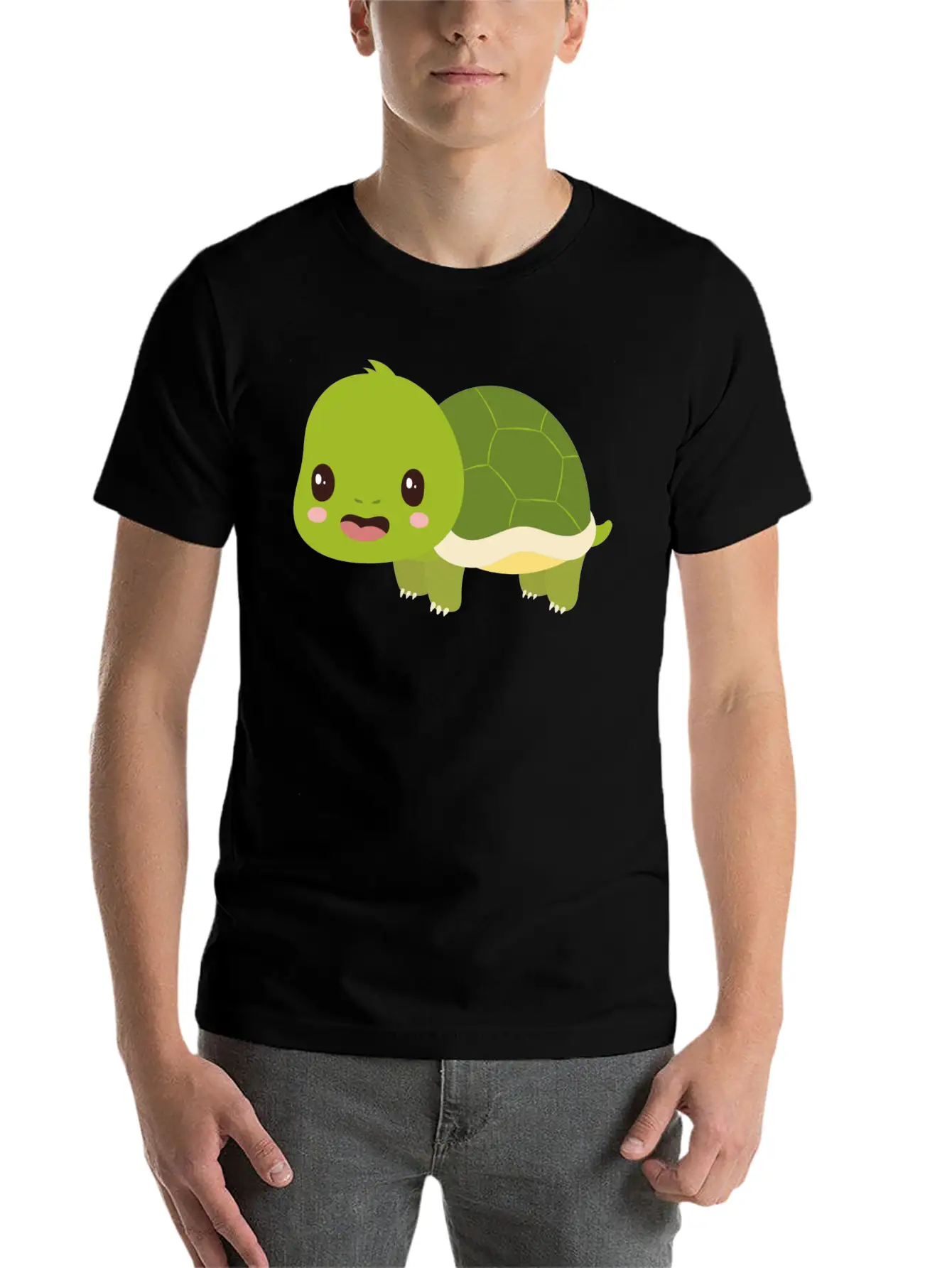 Turtle Unisex Casual T-Shirt – Clean Design For Daily Comfort