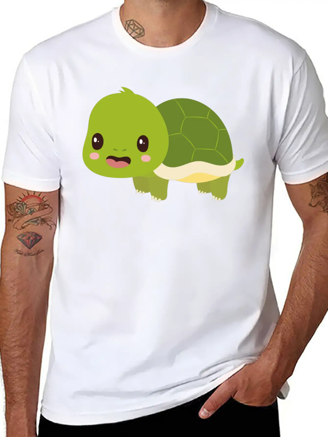 Turtle Unisex Casual T-Shirt – Clean Design For Daily Comfort