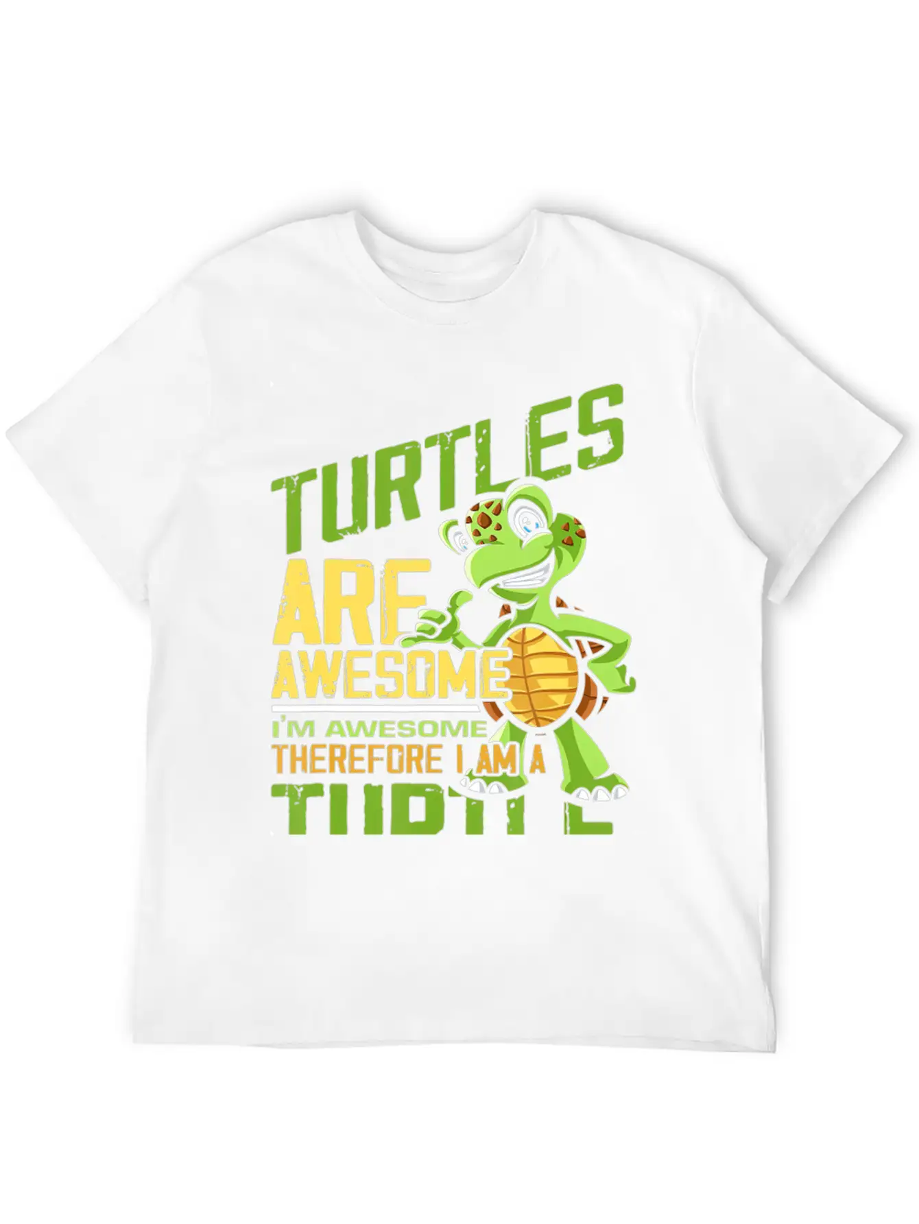 Turtles Are Awesome Men Women Kids Turtle T Modern Fit Casual T-Shirt ��� Clean And Versatile Design