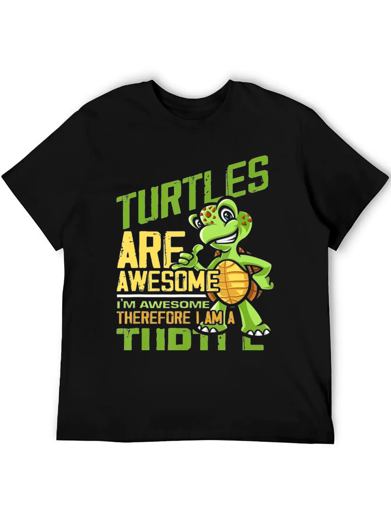 Turtles Are Awesome Men Women Kids Turtle T Modern Fit Casual T-Shirt ��� Clean And Versatile Design