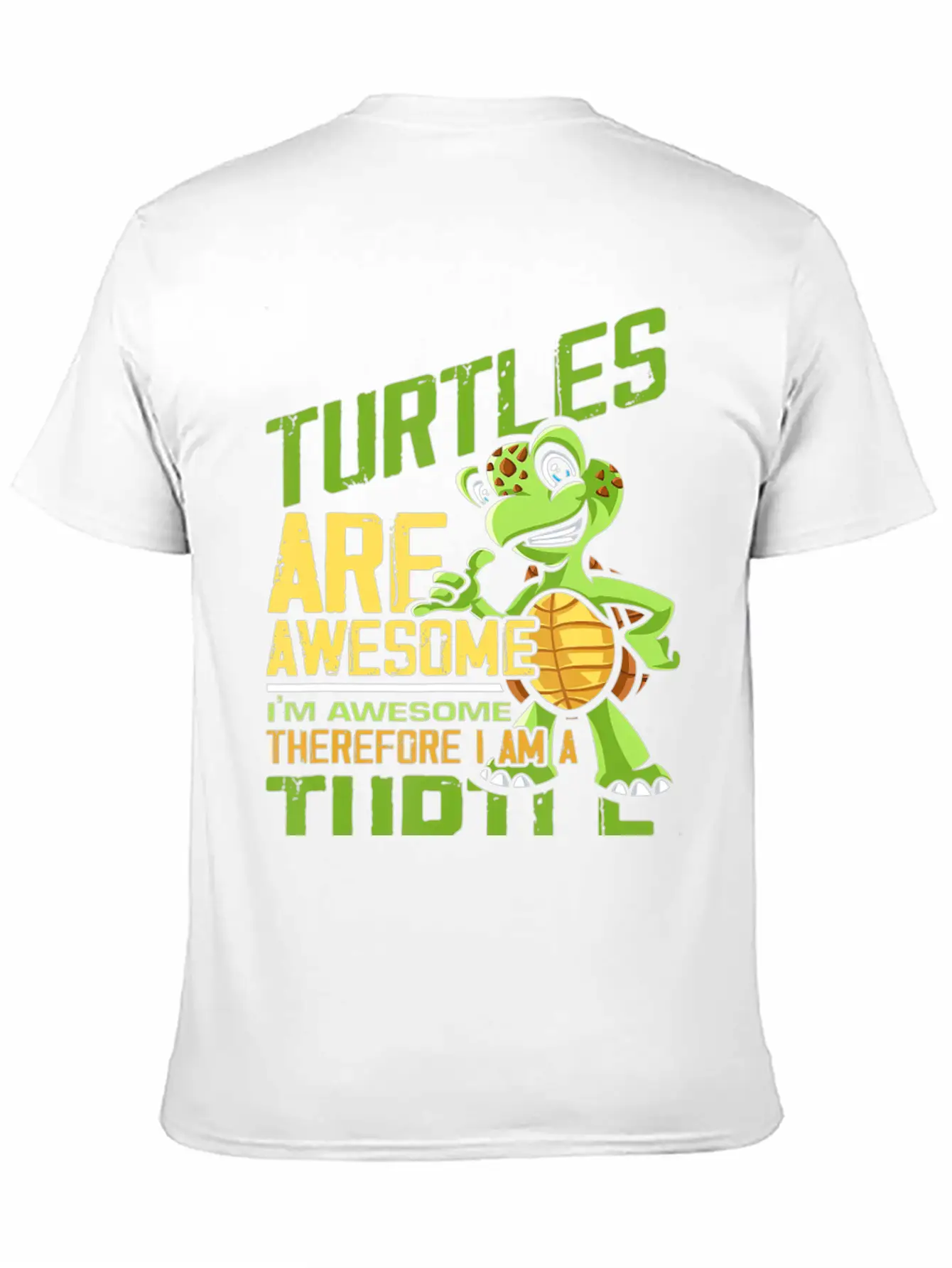 Turtles Are Awesome Men Women Kids Turtle T Modern Fit Casual T-Shirt ��� Clean And Versatile Design