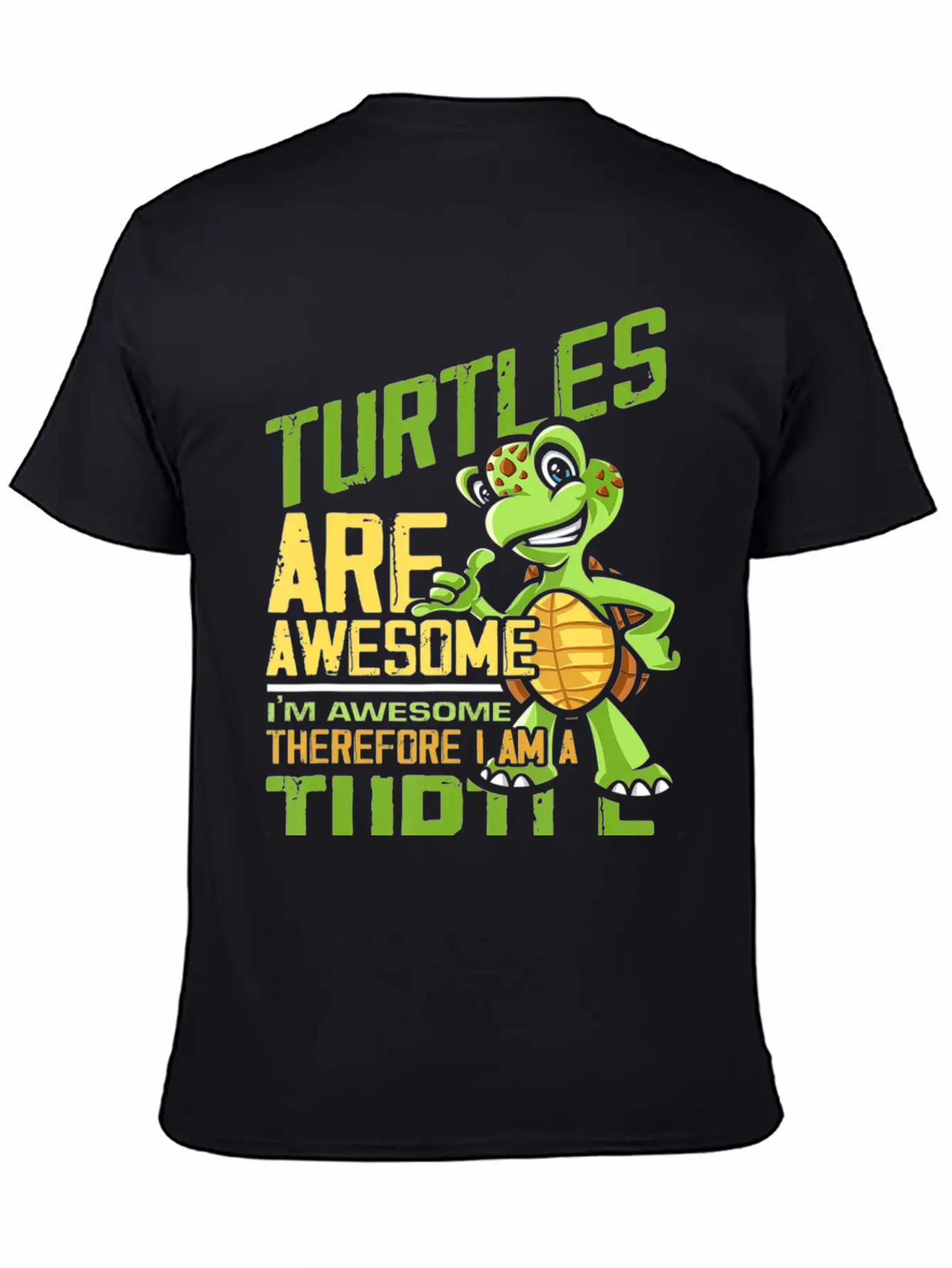 Turtles Are Awesome Men Women Kids Turtle T Modern Fit Casual T-Shirt ��� Clean And Versatile Design