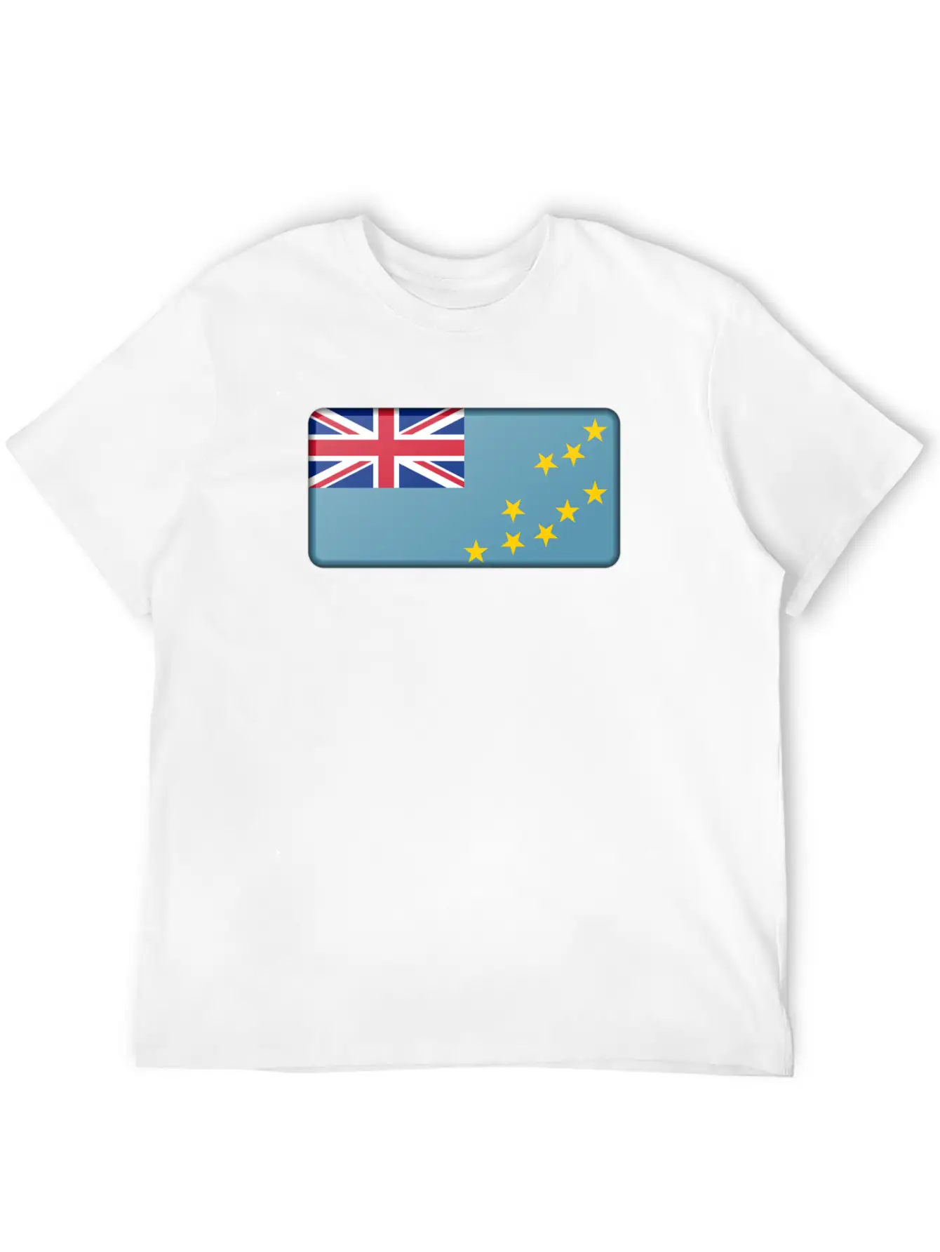 Tuvala Flag Unisex Casual T-Shirt – Clean Design For Daily Comfort