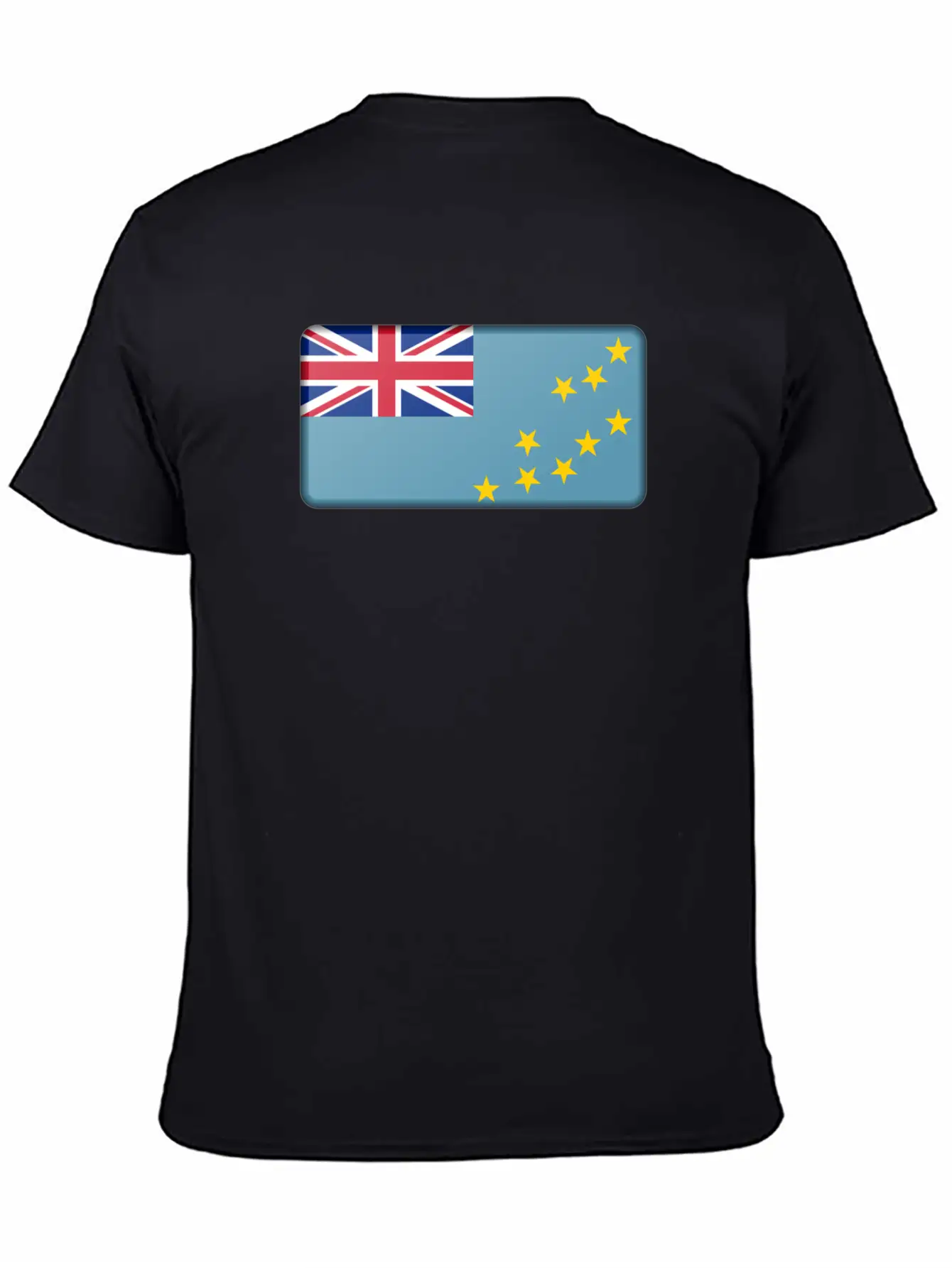 Tuvala Flag Unisex Casual T-Shirt – Clean Design For Daily Comfort