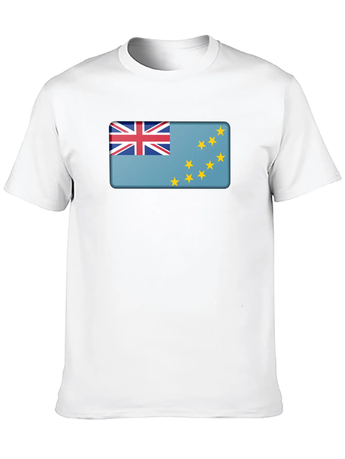 Tuvala Flag Unisex Casual T-Shirt – Clean Design For Daily Comfort