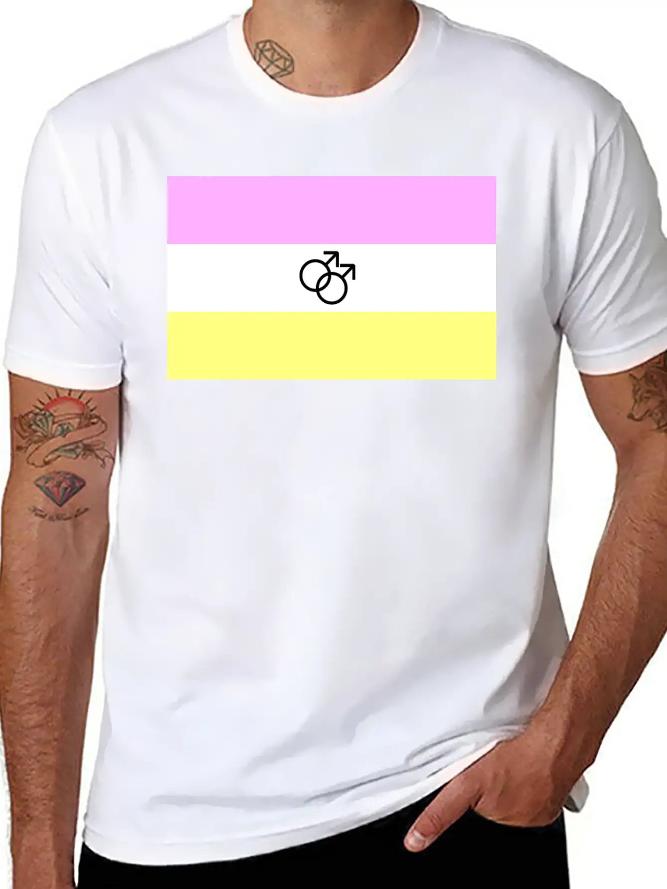 Twink Pride Flag Unisex Casual T-Shirt – Clean Design For Daily Comfort
