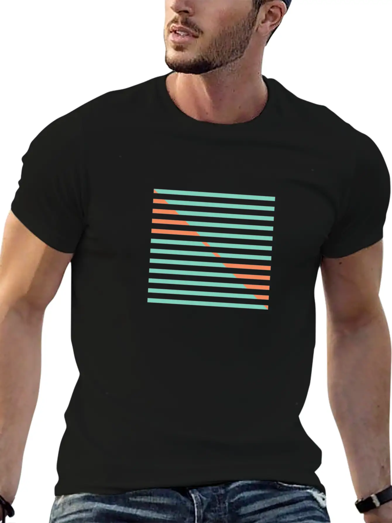 Two Colors. Soft Cotton Short Sleeve Tee – Unisex Wardrobe Staple