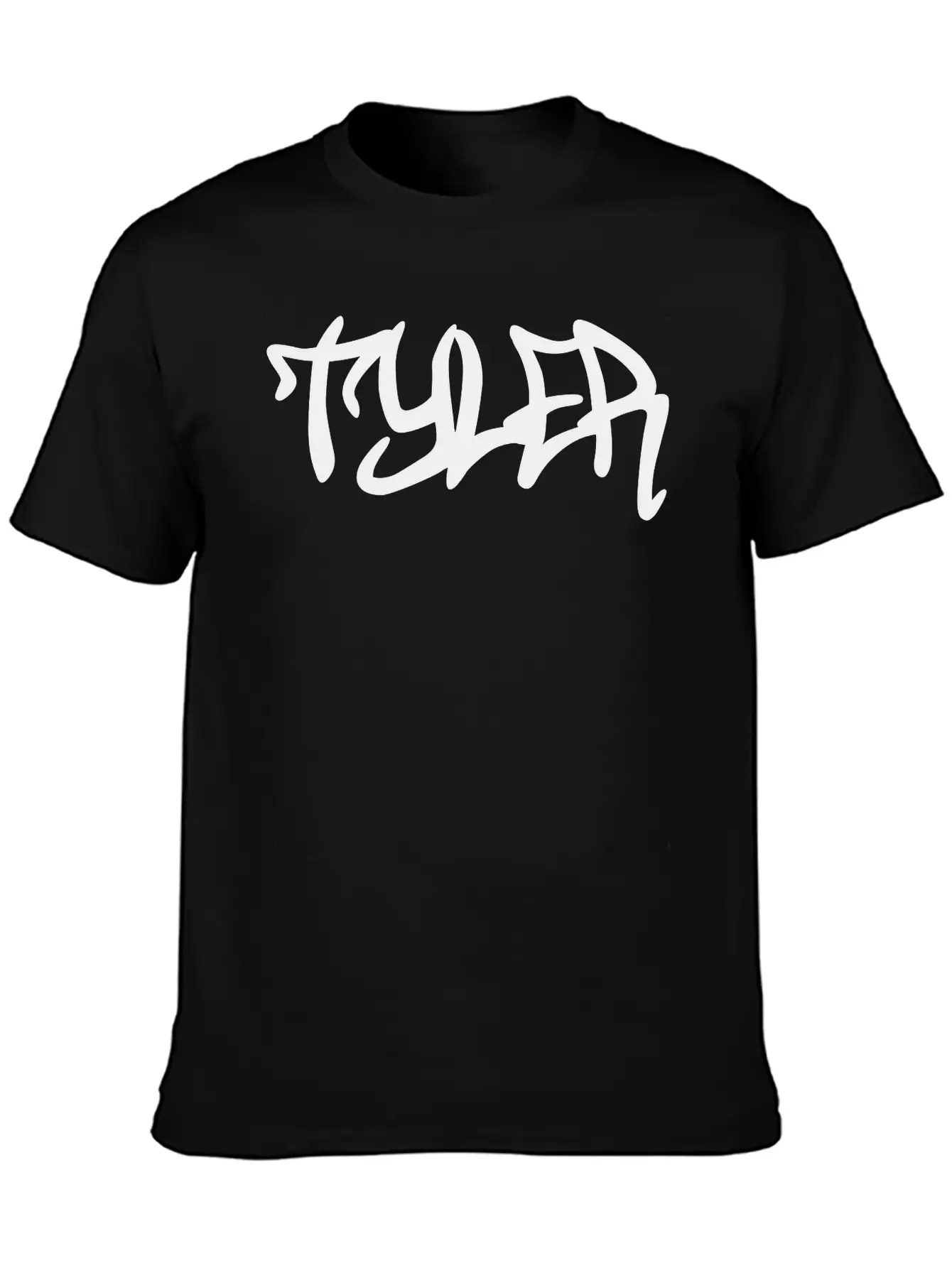 Tyler Graffiti Soft Cotton Short Sleeve Tee – Unisex Wardrobe Staple