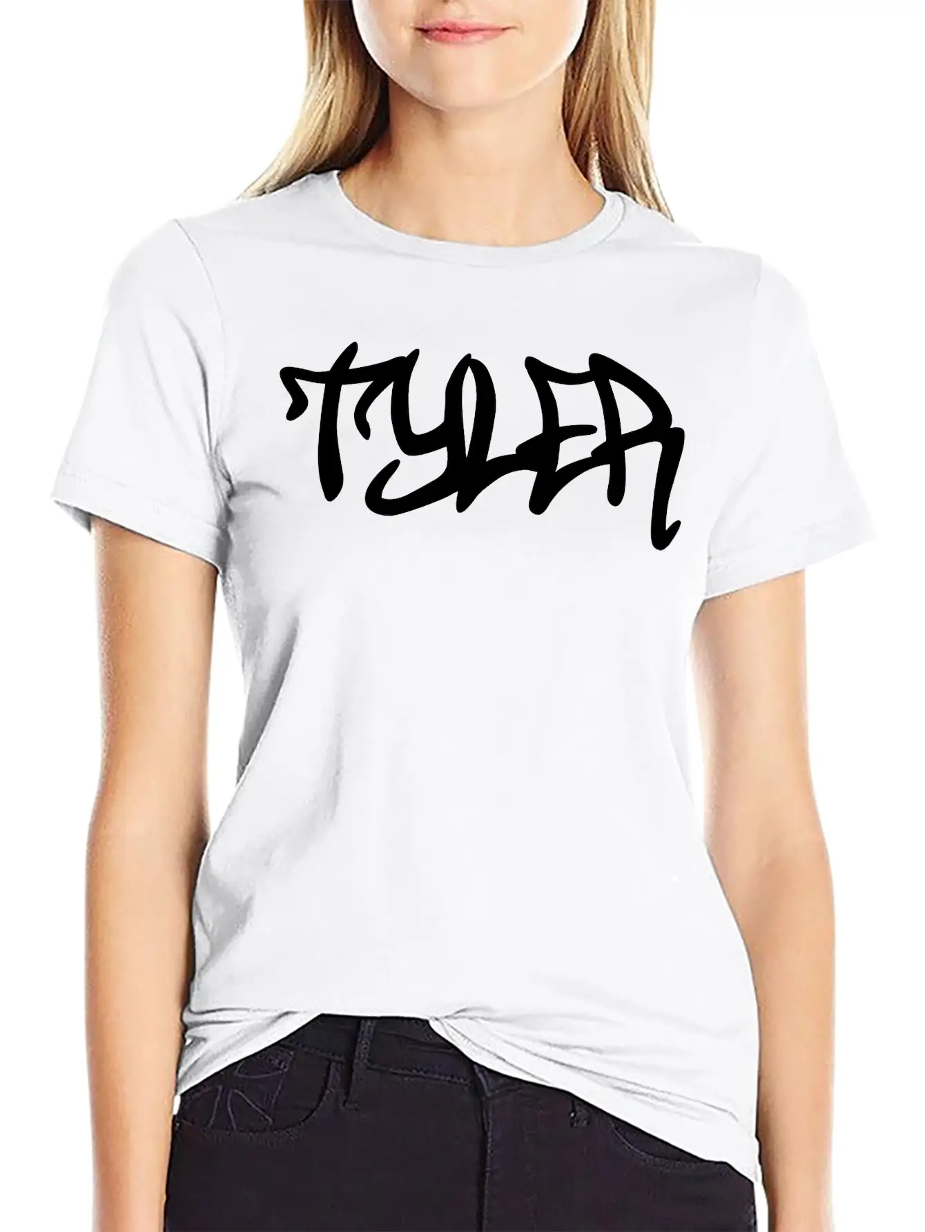 Tyler Graffiti Soft Cotton Short Sleeve Tee – Unisex Wardrobe Staple