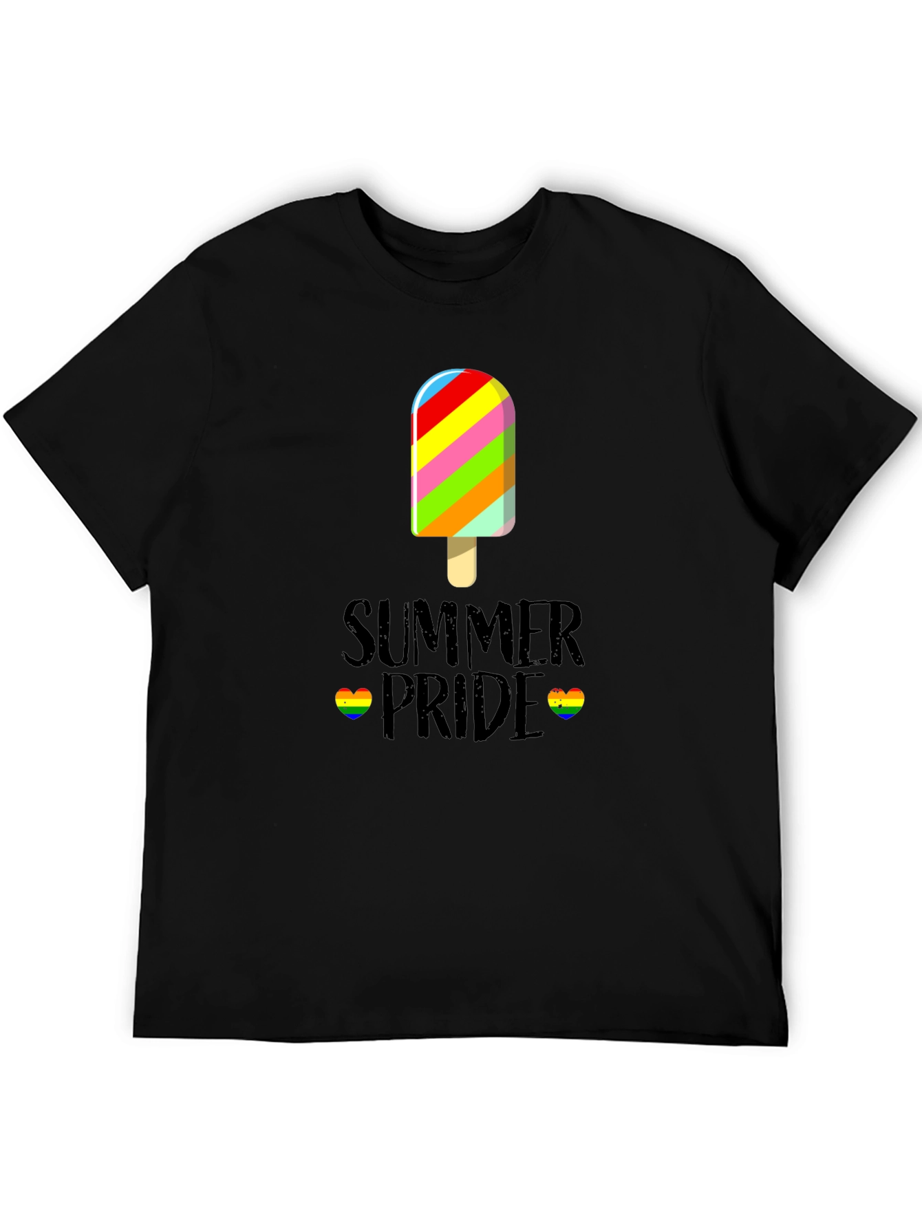 Summer Pride T-Shirt - Rainbow Ice Cream