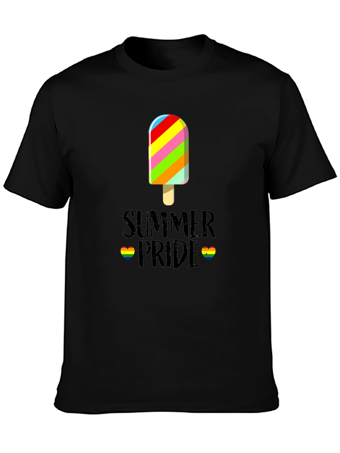 Summer Pride T-Shirt - Rainbow Ice Cream