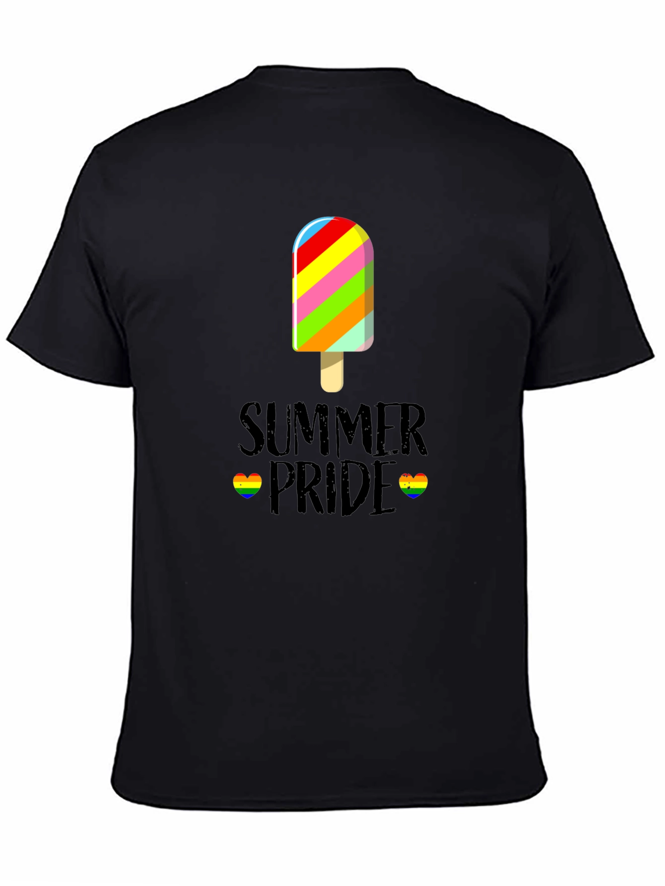 Summer Pride T-Shirt - Rainbow Ice Cream