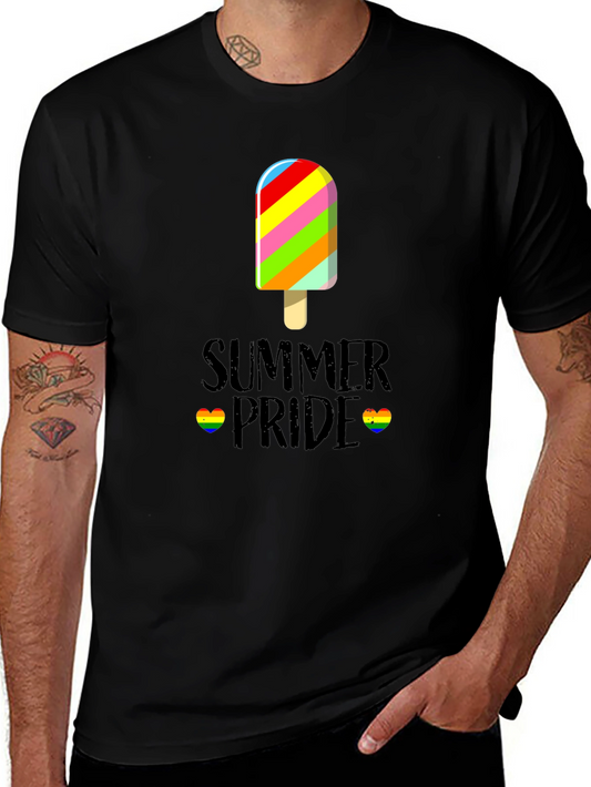Summer Pride T-Shirt - Rainbow Ice Cream