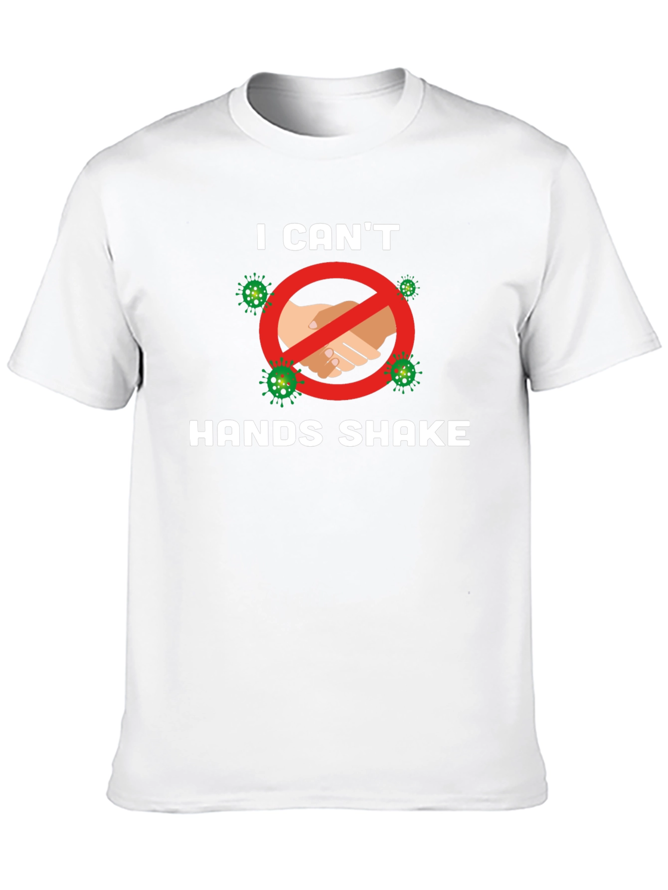 No Handshake T-Shirt: Stay Safe & Stylish!