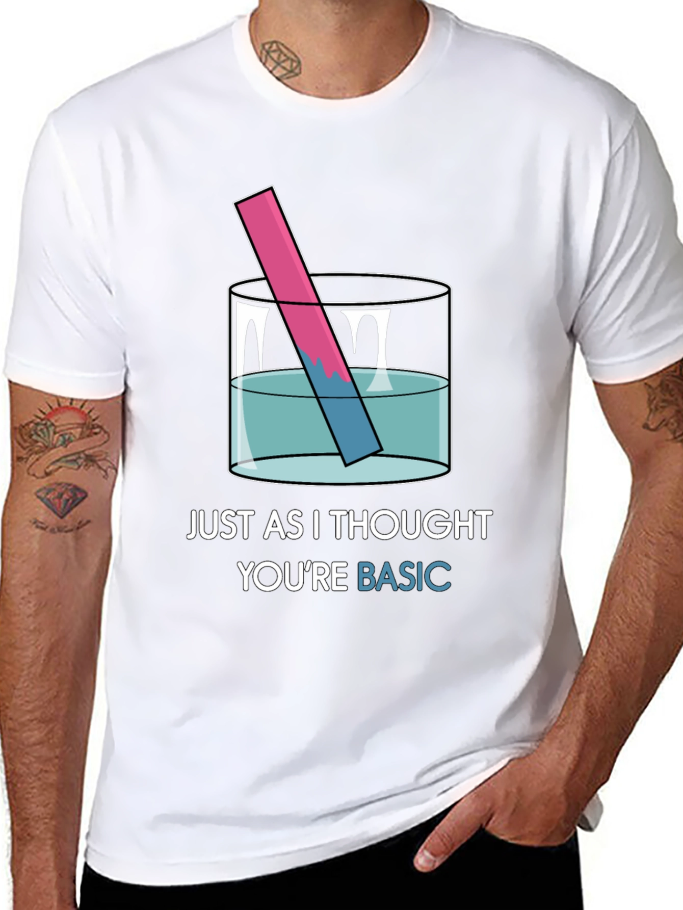 Basic Chemistry T-Shirt - Humor Science Tee