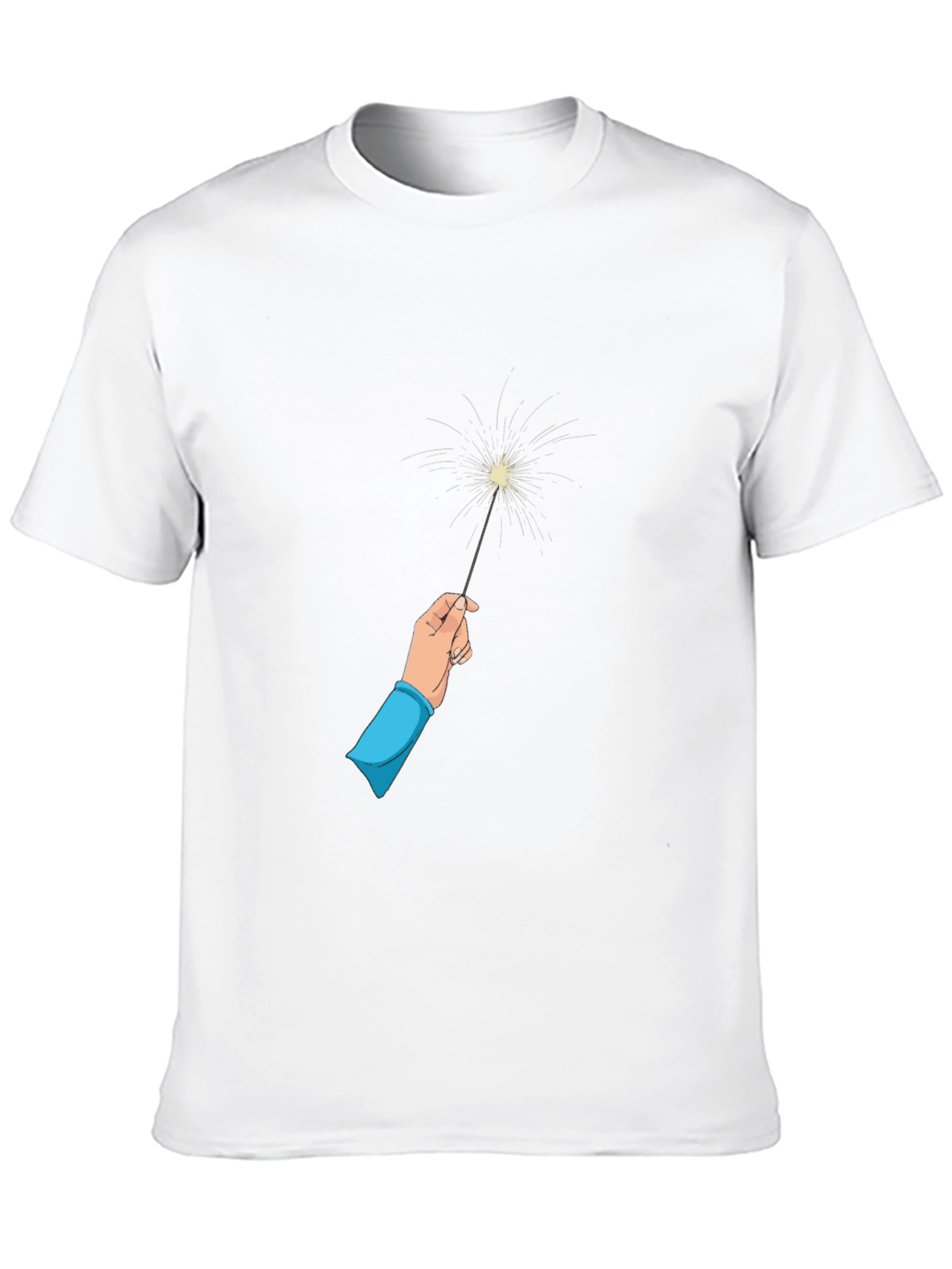 Sparkler Graphic Black Tee