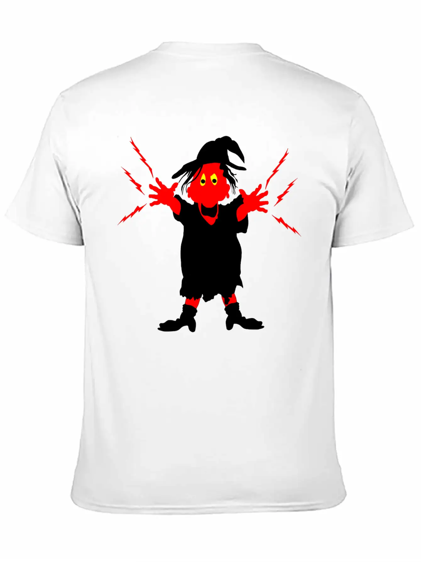 Ugly Witch With Magic Forces Lightning Modern Fit Casual T-Shirt – Clean And Versatile Design