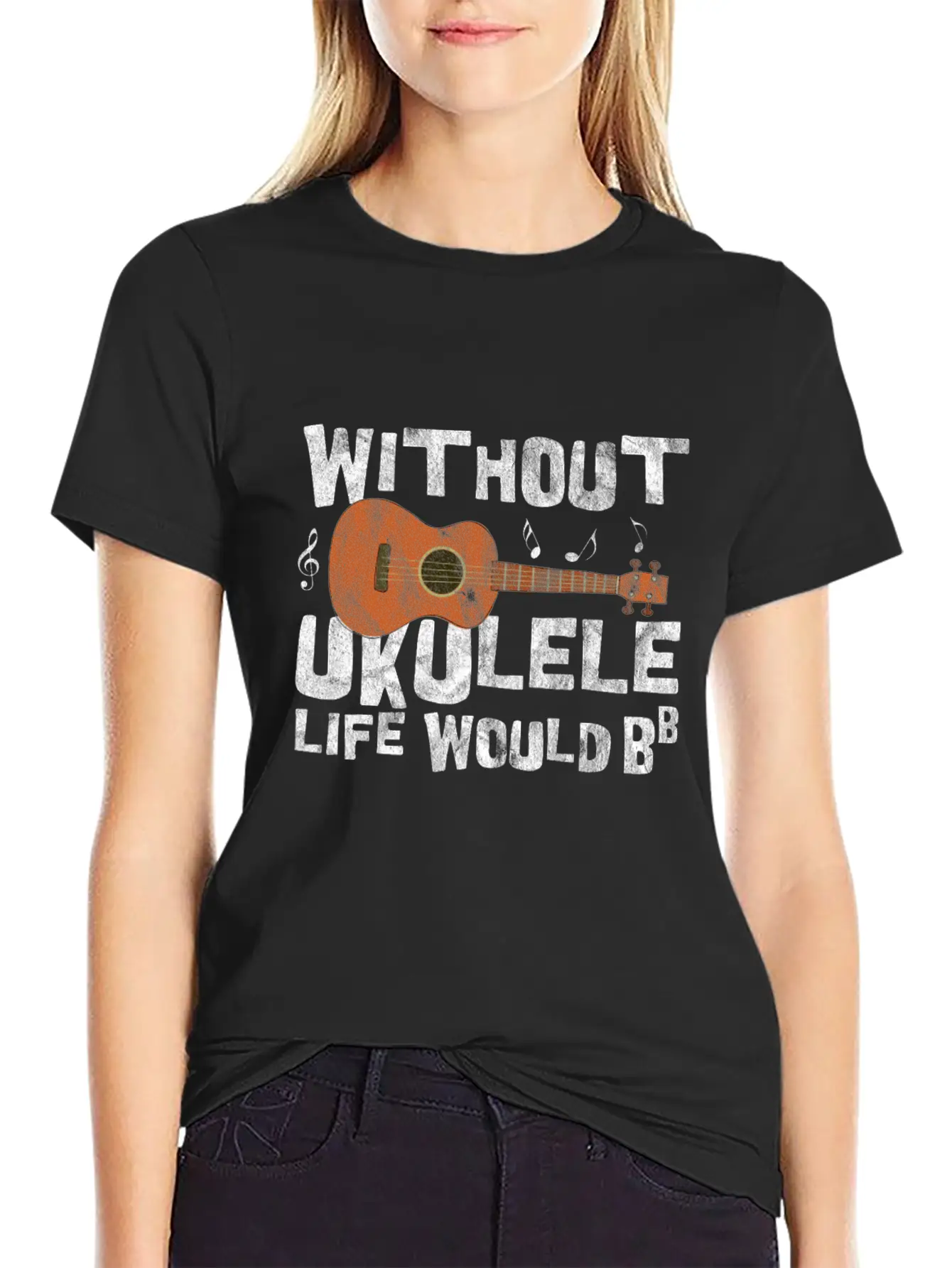 Ukulele Basic Graphic T-Shirt – Daily Comfort In Soft Cotton