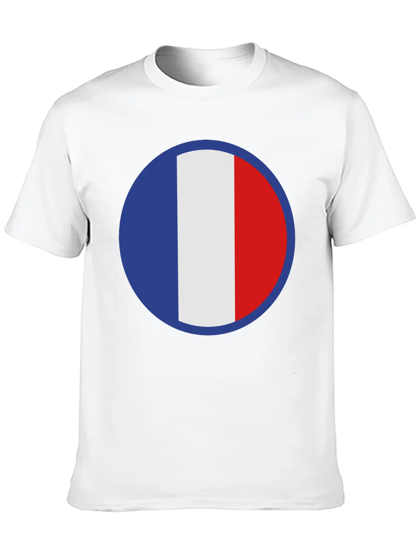Under The Sign Of France Basic Graphic T-Shirt – Daily Comfort In Soft Cotton