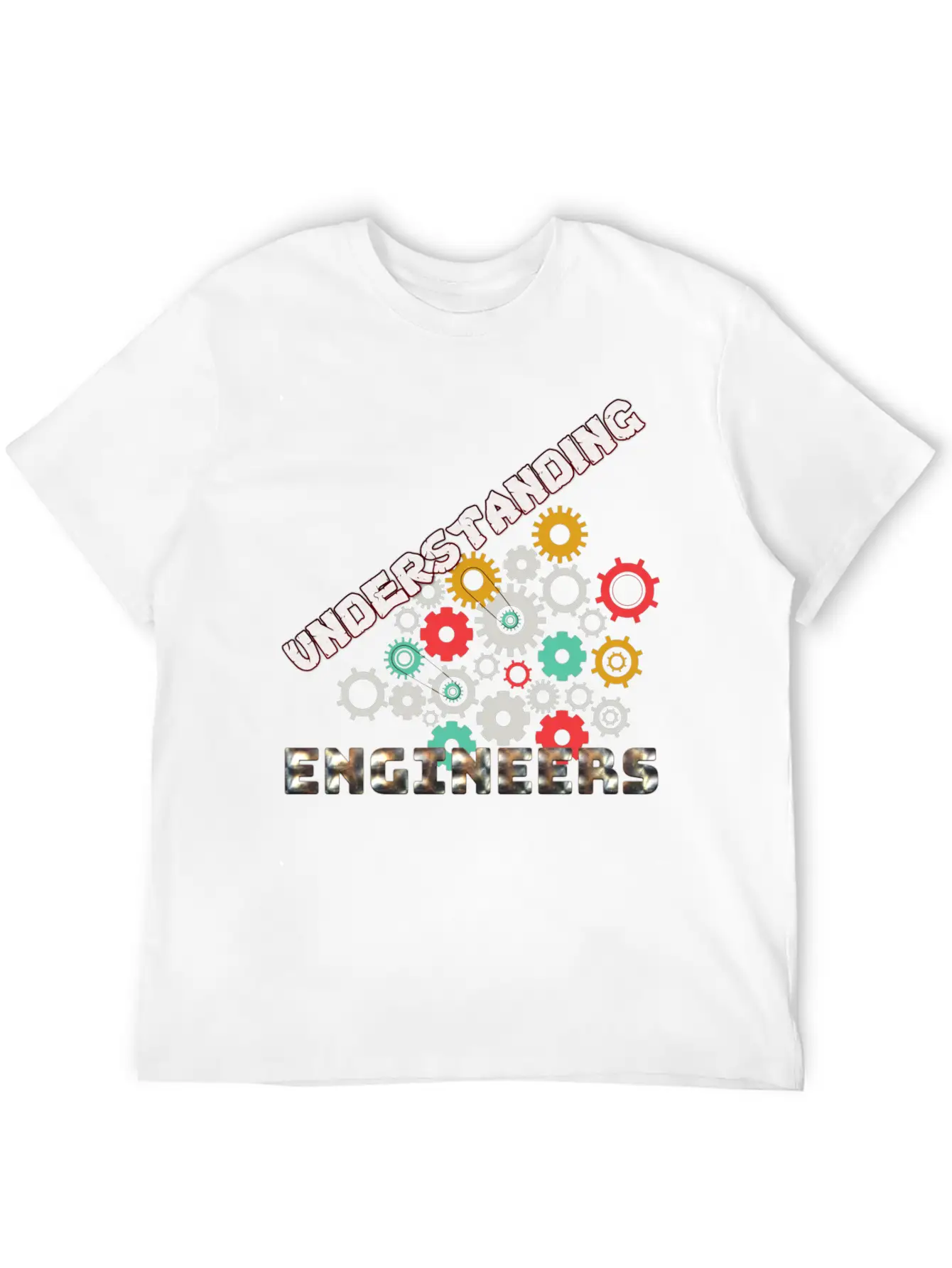 Understanding Engineers 01 Lightweight Cotton T-Shirt – Daily Comfort Graphic Shirt
