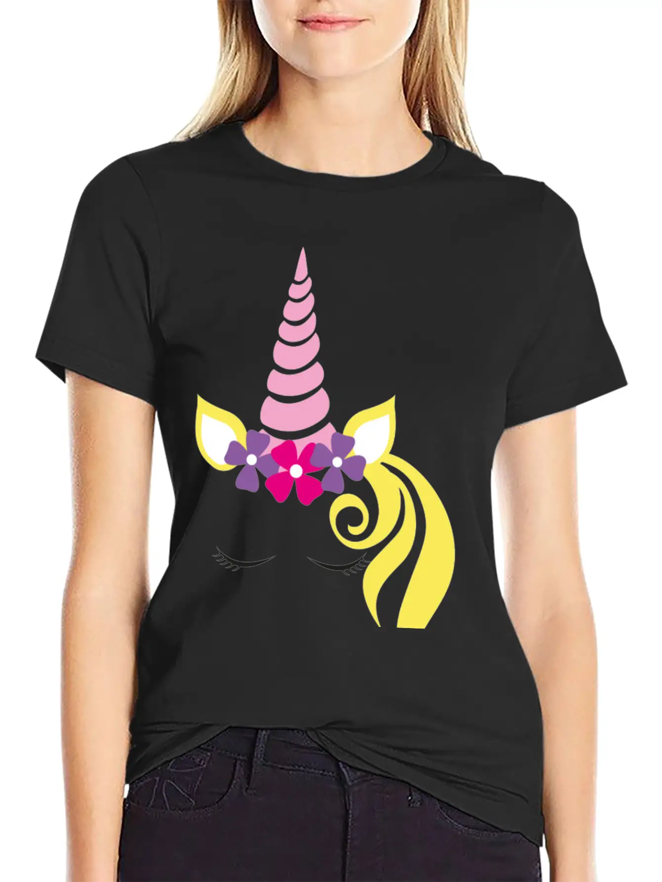 Unicorn Lightweight Cotton T-Shirt – Daily Comfort Graphic Shirt