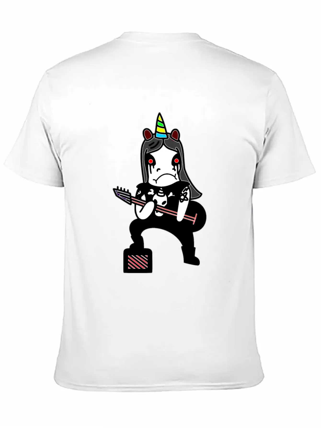 Unicorn Metal Black Metal Extreme Metal True Evil Unisex Casual T-Shirt – Clean Design For Daily Comfort