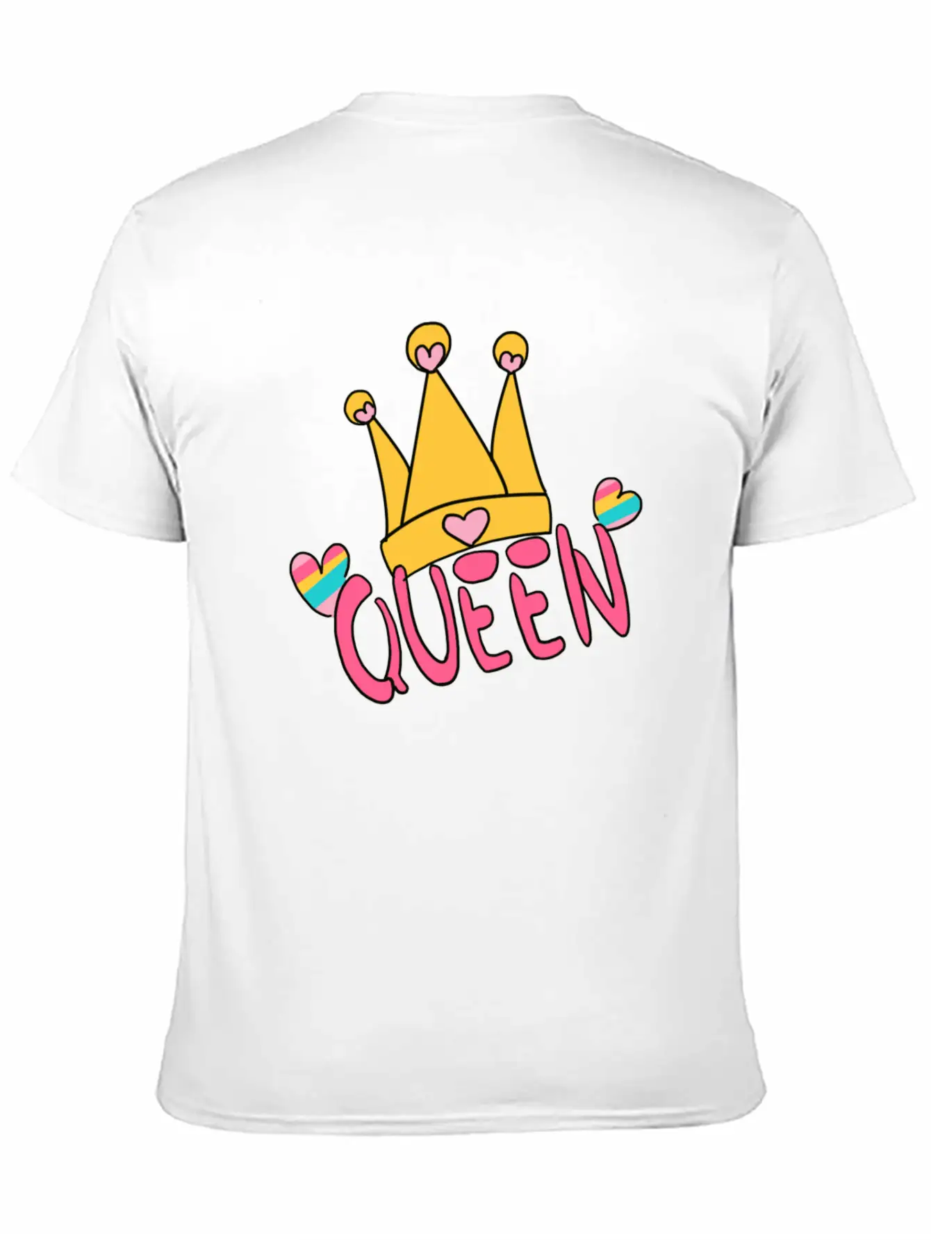 Unicorn Queen Hat LGBT Love Symbol Unisex Casual T-Shirt – Clean Design For Daily Comfort