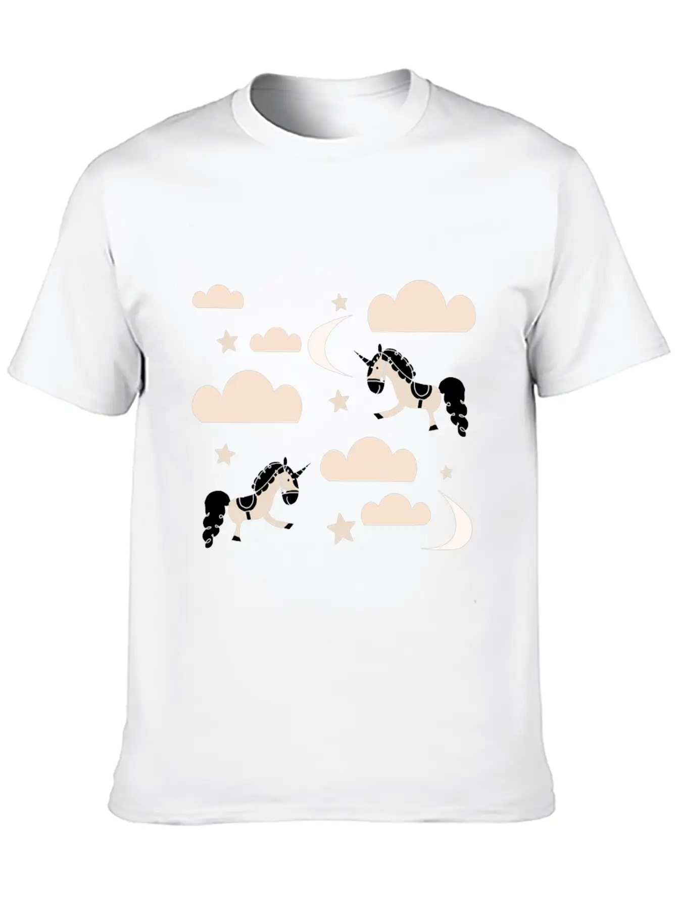 Unicorn Rainbow Soft Cotton Short Sleeve Tee – Unisex Wardrobe Staple