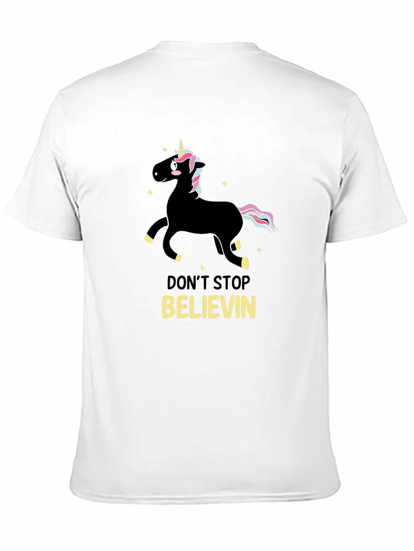 Unicorn Soft Cotton Short Sleeve Tee – Unisex Wardrobe Staple