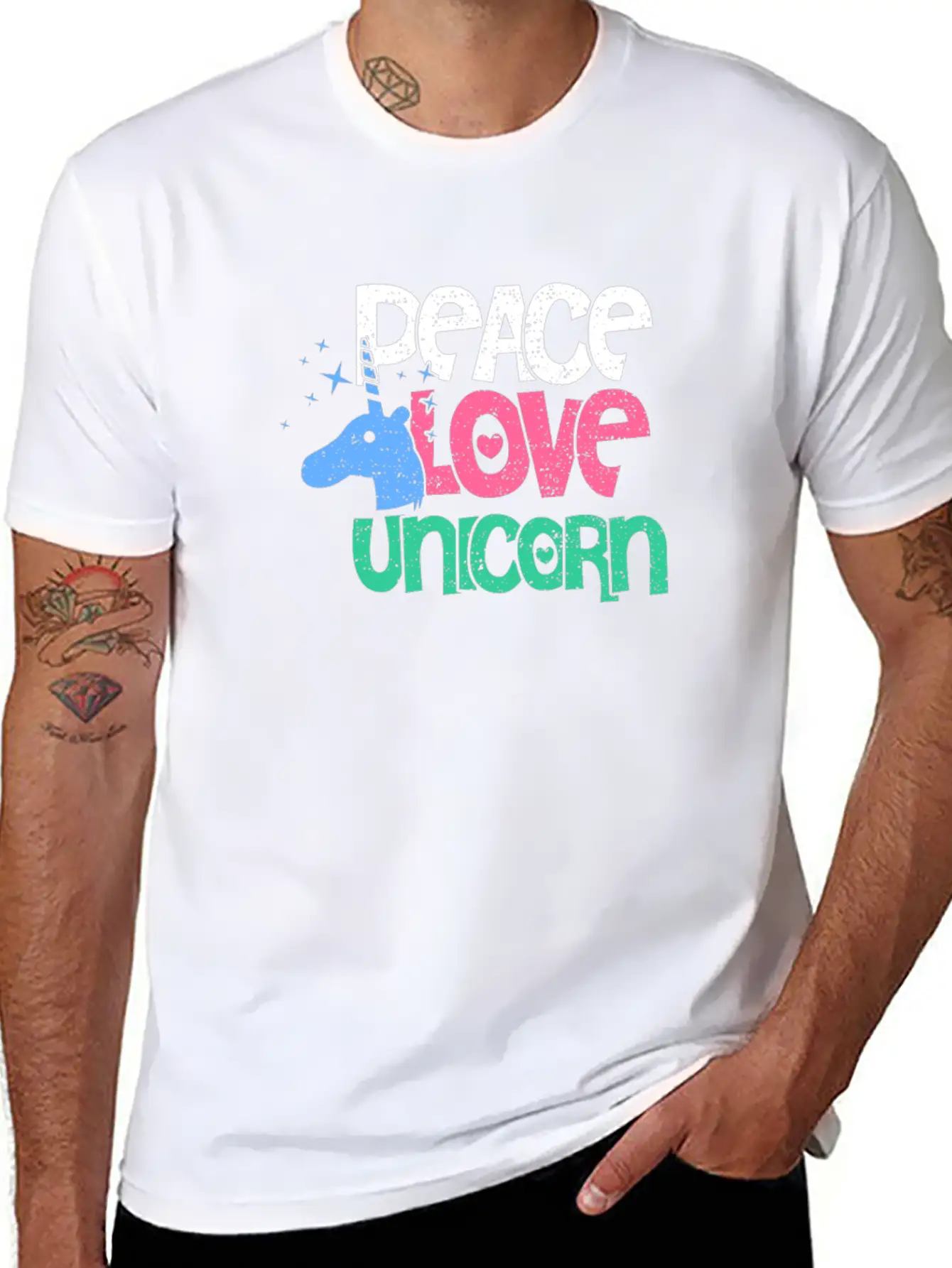 Unicorn Stylish Everyday T-Shirt – Unisex Basic Cotton Tee