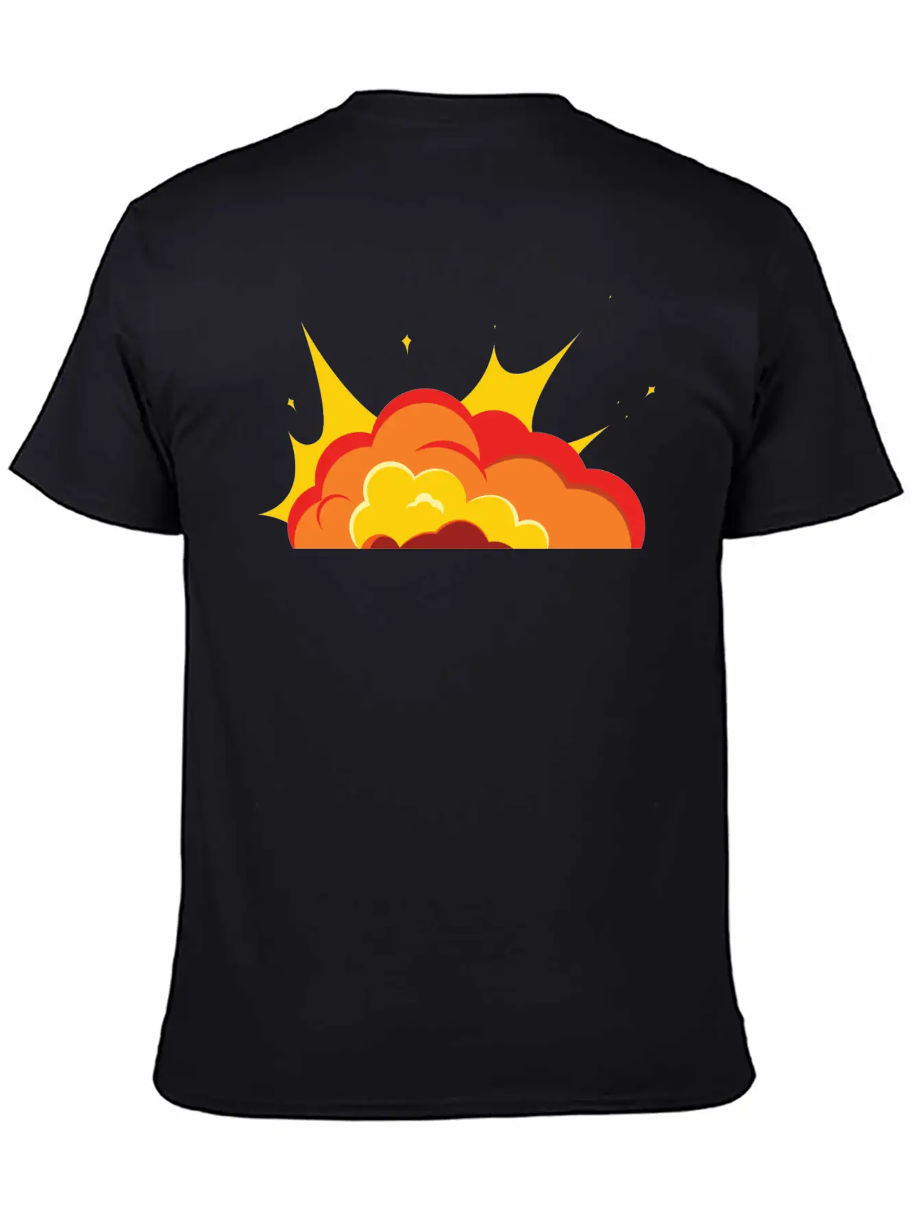 Unique Fire Soft Cotton Short Sleeve Tee – Unisex Wardrobe Staple
