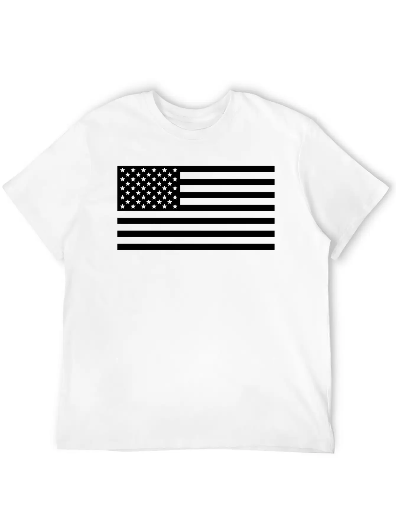 United States Of America Stars & Stripes Flag Basic Graphic T-Shirt – Daily Comfort In Soft Cotton