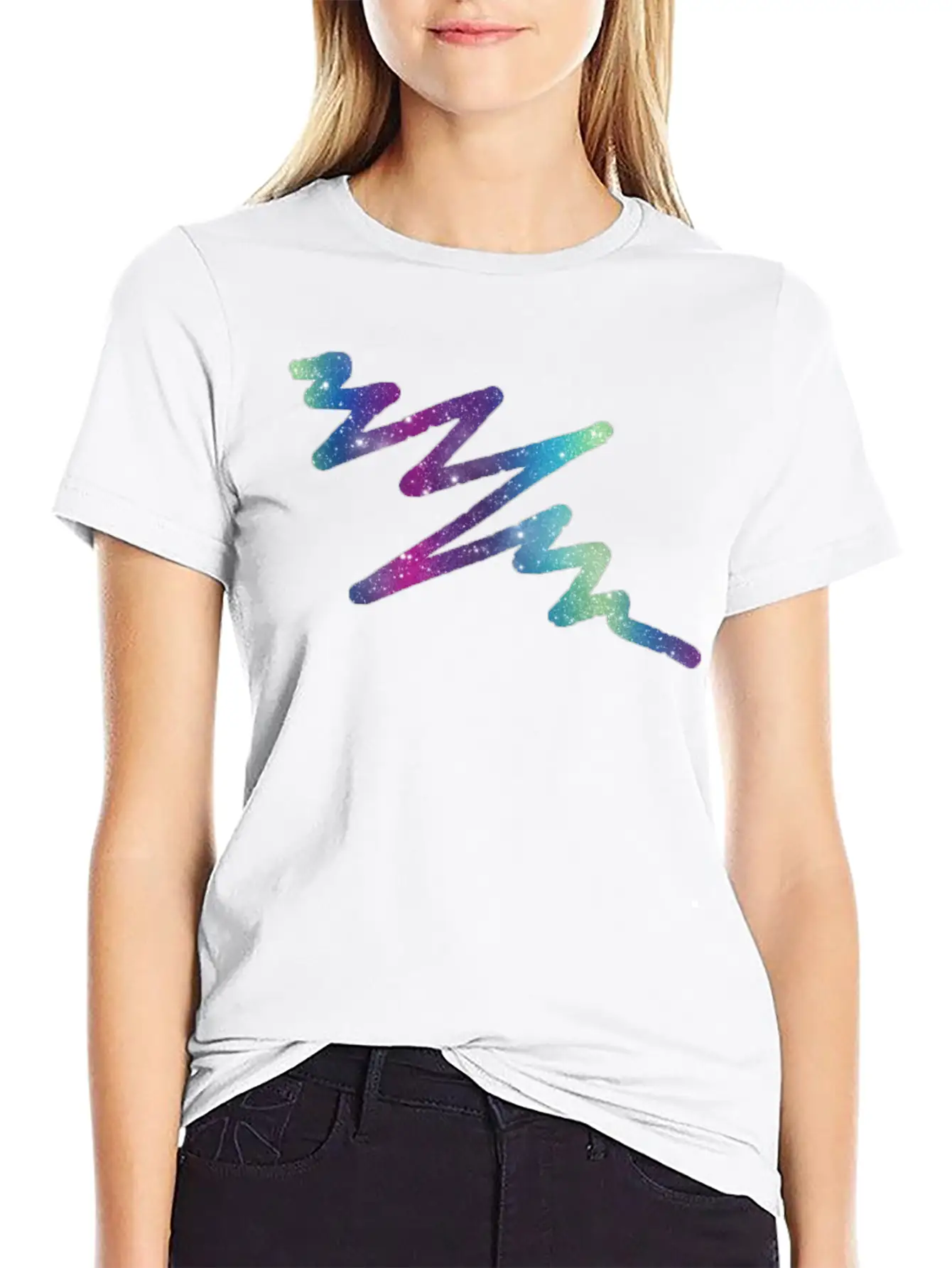Univers Lightning Comfortable Minimalist Graphic Tee – Summer Style Essential