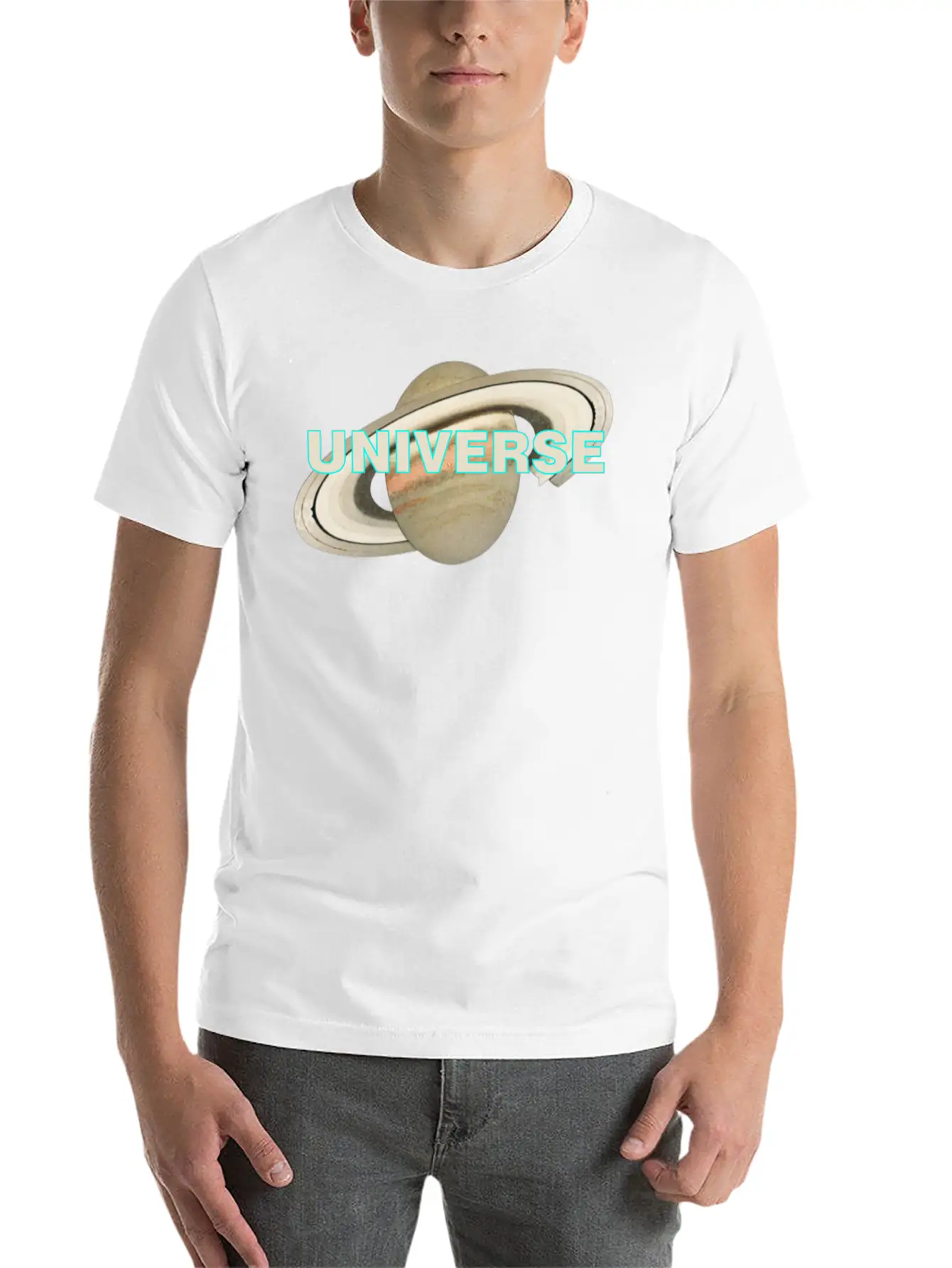 Universe Lightweight Cotton T-Shirt – Daily Comfort Graphic Shirt