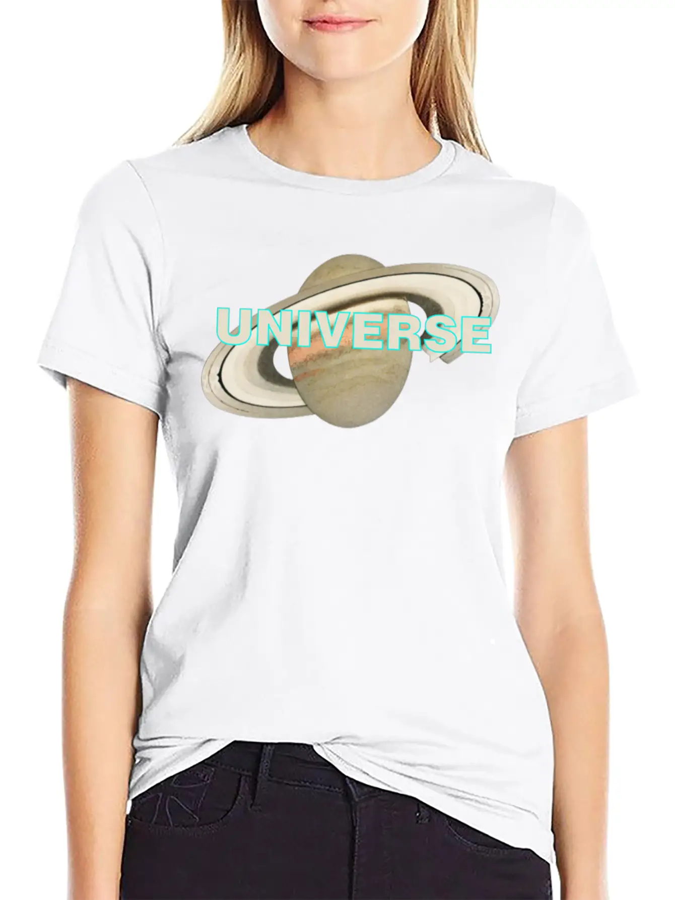 Universe Lightweight Cotton T-Shirt – Daily Comfort Graphic Shirt