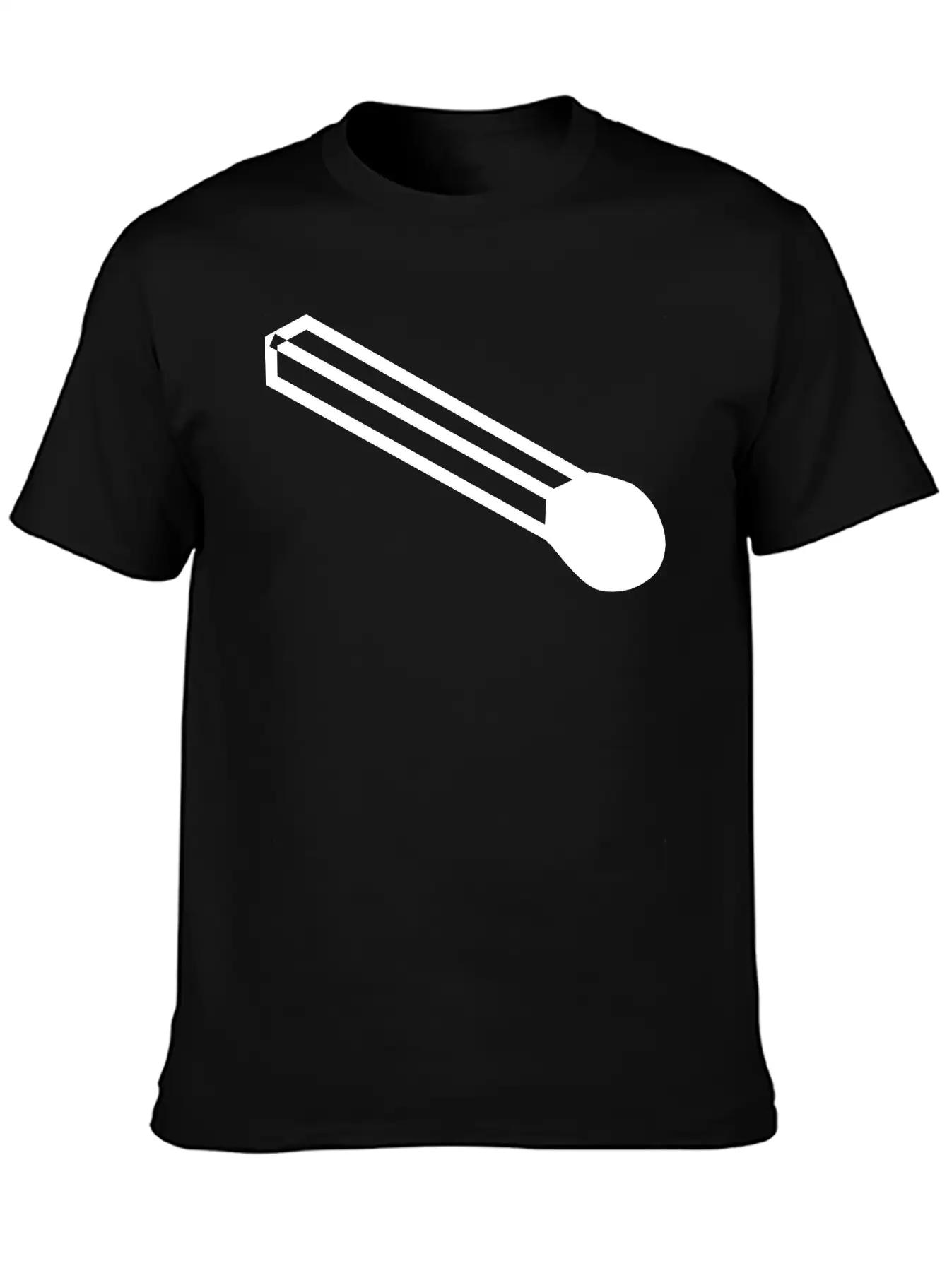 Unlit Match Basic Graphic T-Shirt – Daily Comfort In Soft Cotton