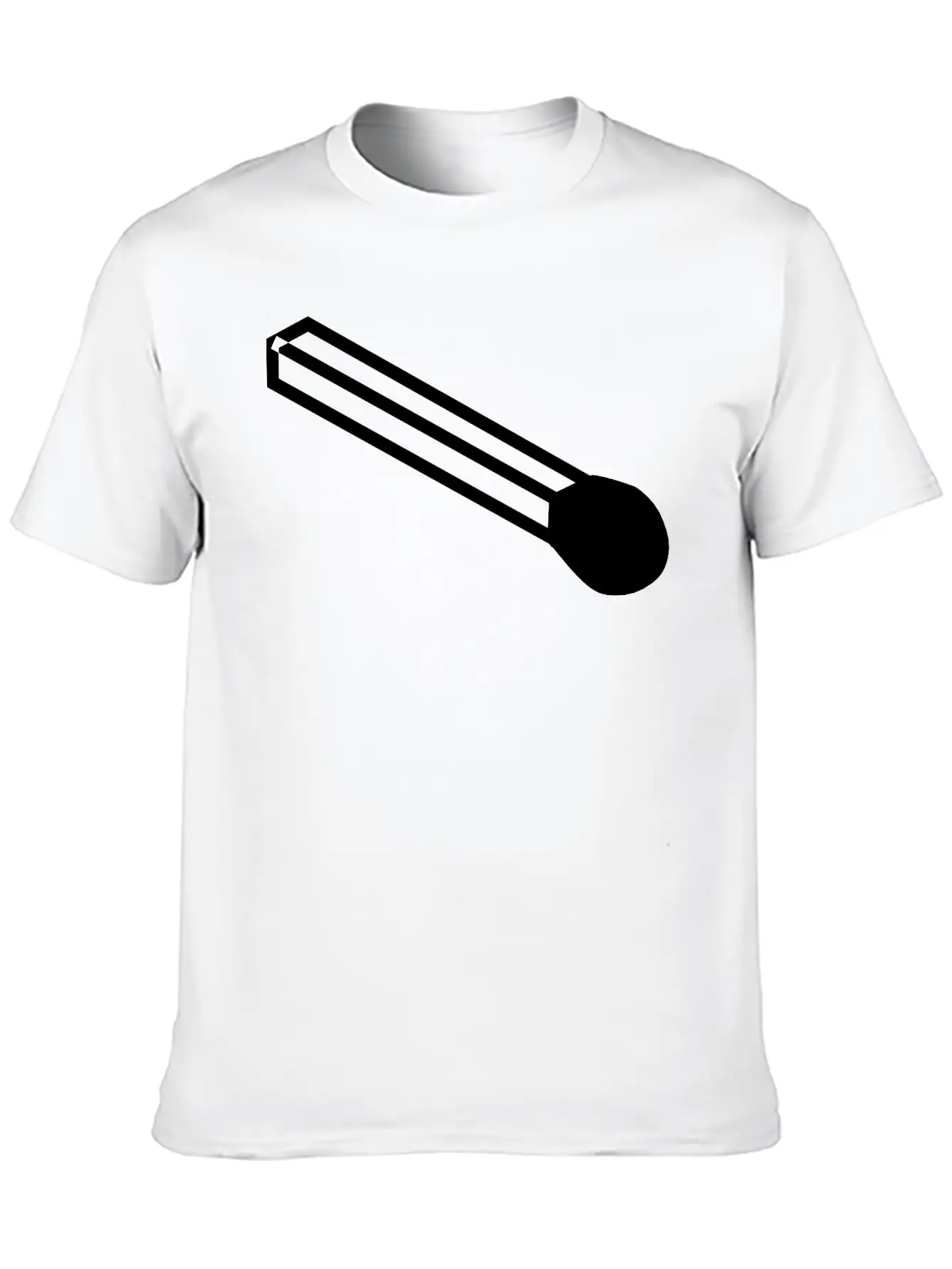 Unlit Match Basic Graphic T-Shirt – Daily Comfort In Soft Cotton