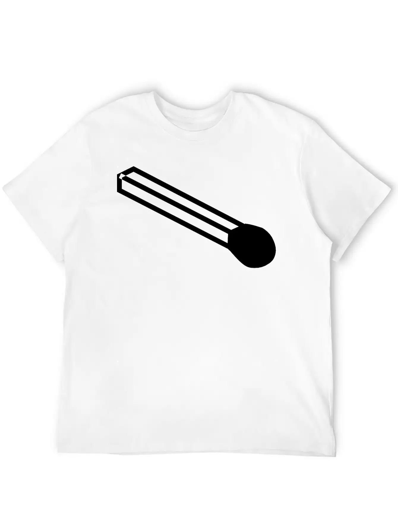 Unlit Match Basic Graphic T-Shirt – Daily Comfort In Soft Cotton