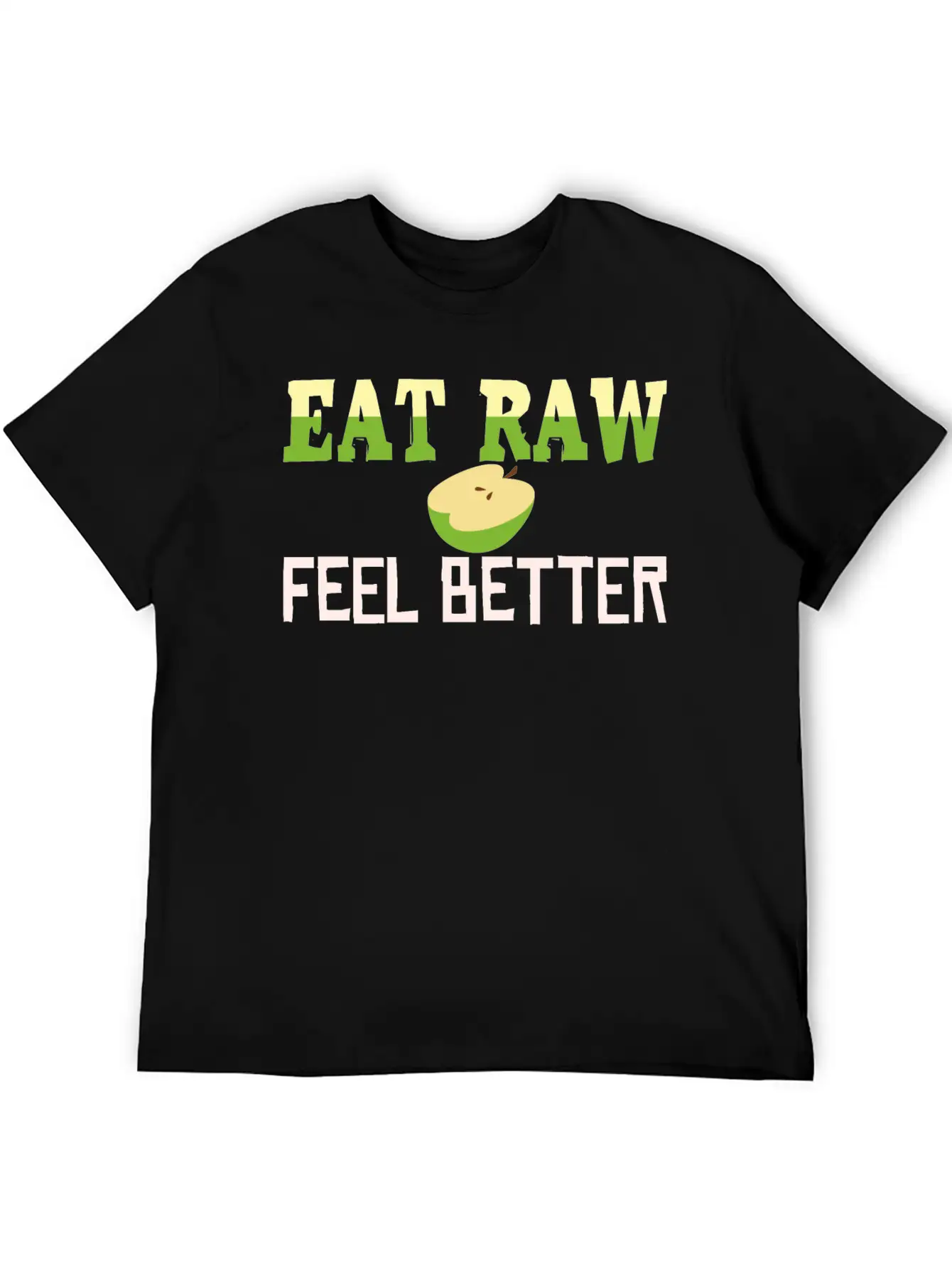 Unprocessed Food Organic Plant-Based Raw Produce Unisex Casual T-Shirt – Clean Design For Daily Comfort
