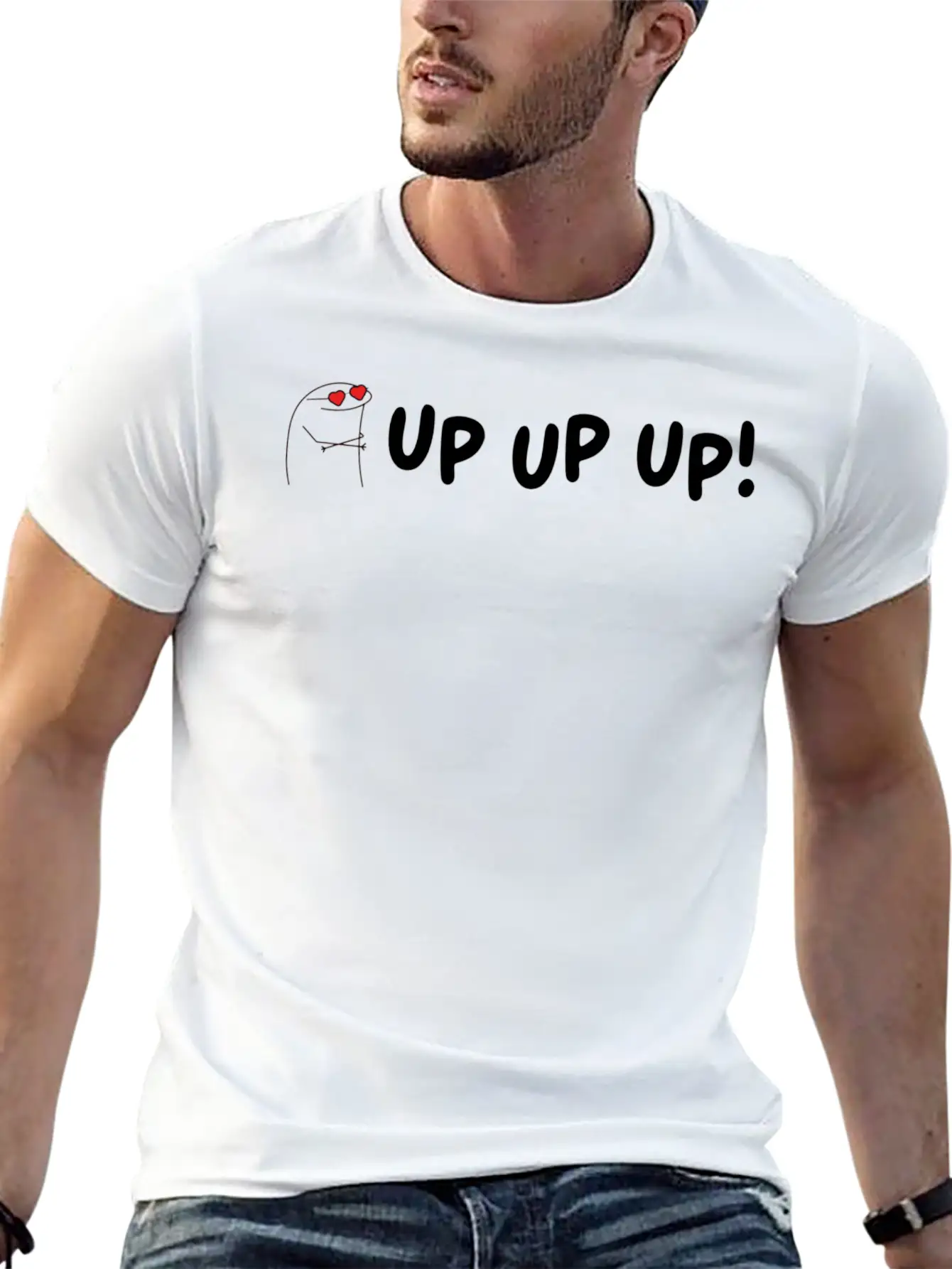 Up Up Up 21 Unisex Casual T-Shirt – Clean Design For Daily Comfort