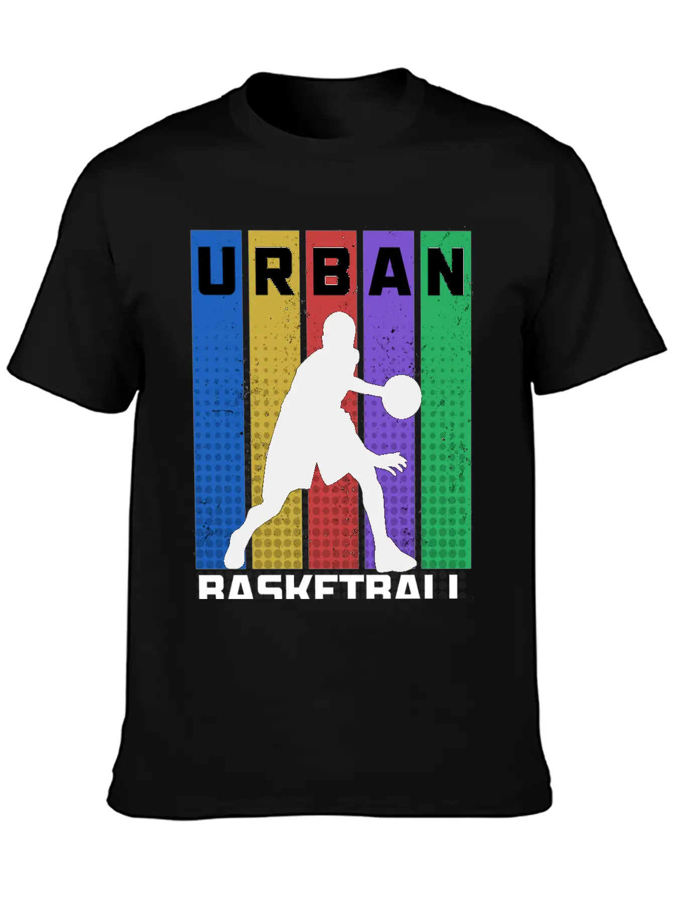 Urban Basketball Relaxed Everyday Tee – Lightweight And Durable Cotton