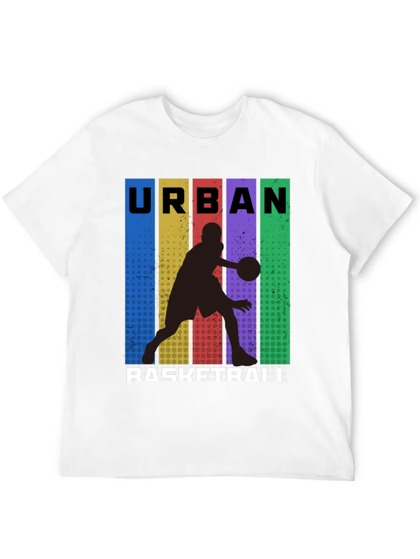 Urban Basketball Relaxed Everyday Tee – Lightweight And Durable Cotton
